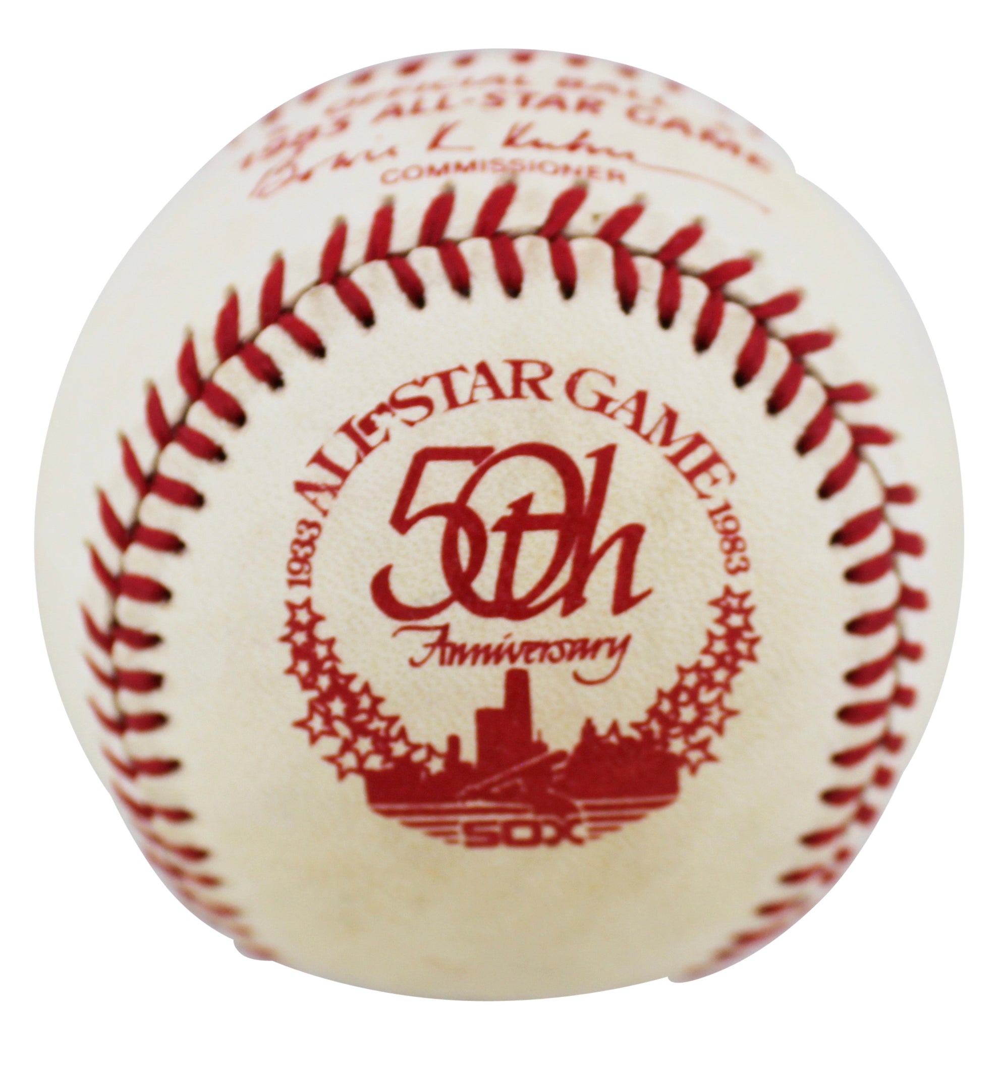 Tigers Hank Greenberg Authentic Signed 1983 All Star Game Baseball BAS #A41701