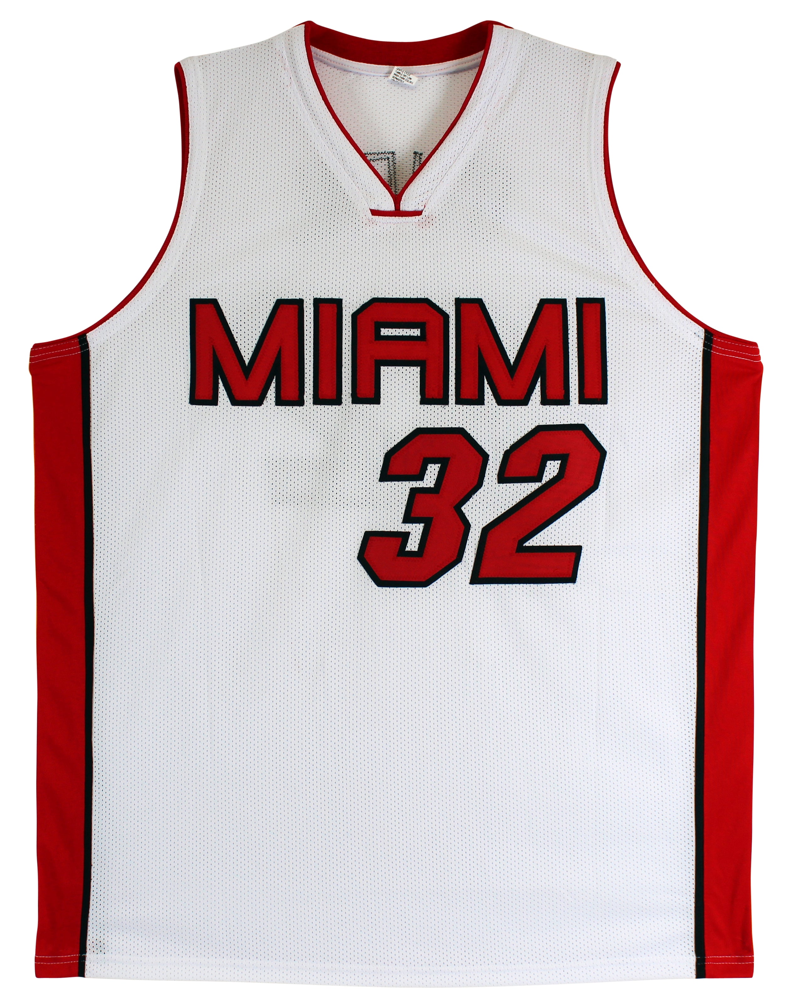 Shaquille O'Neal Authentic Signed White Pro Style Jersey Autographed BAS Witness