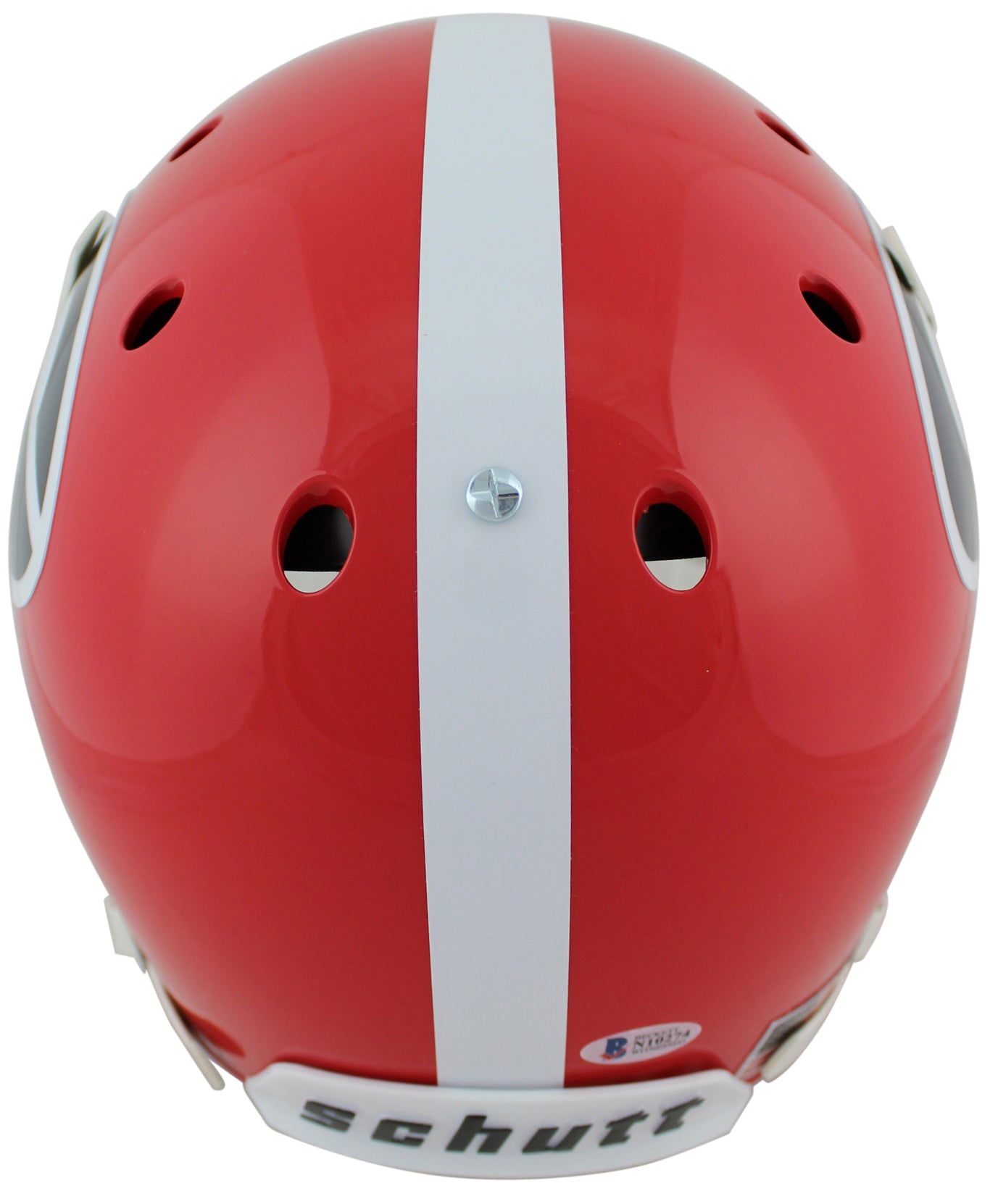 Georgia Roquan Smith Authentic Signed Schutt Full Size Rep Helmet BAS Witnessed