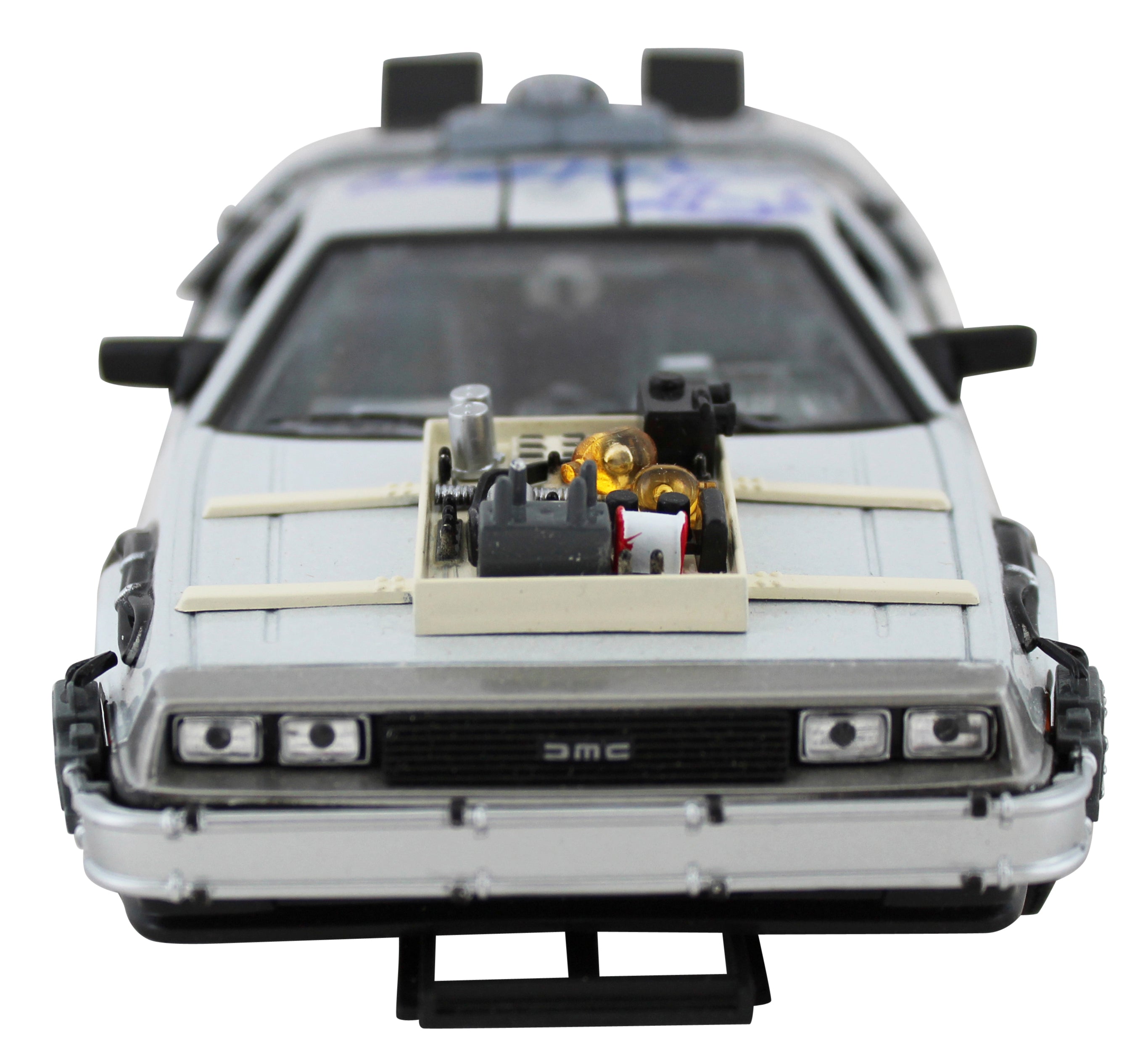 Christopher Lloyd Back To The Future 3 Signed Die Cast DeLorean JSA #LL04109