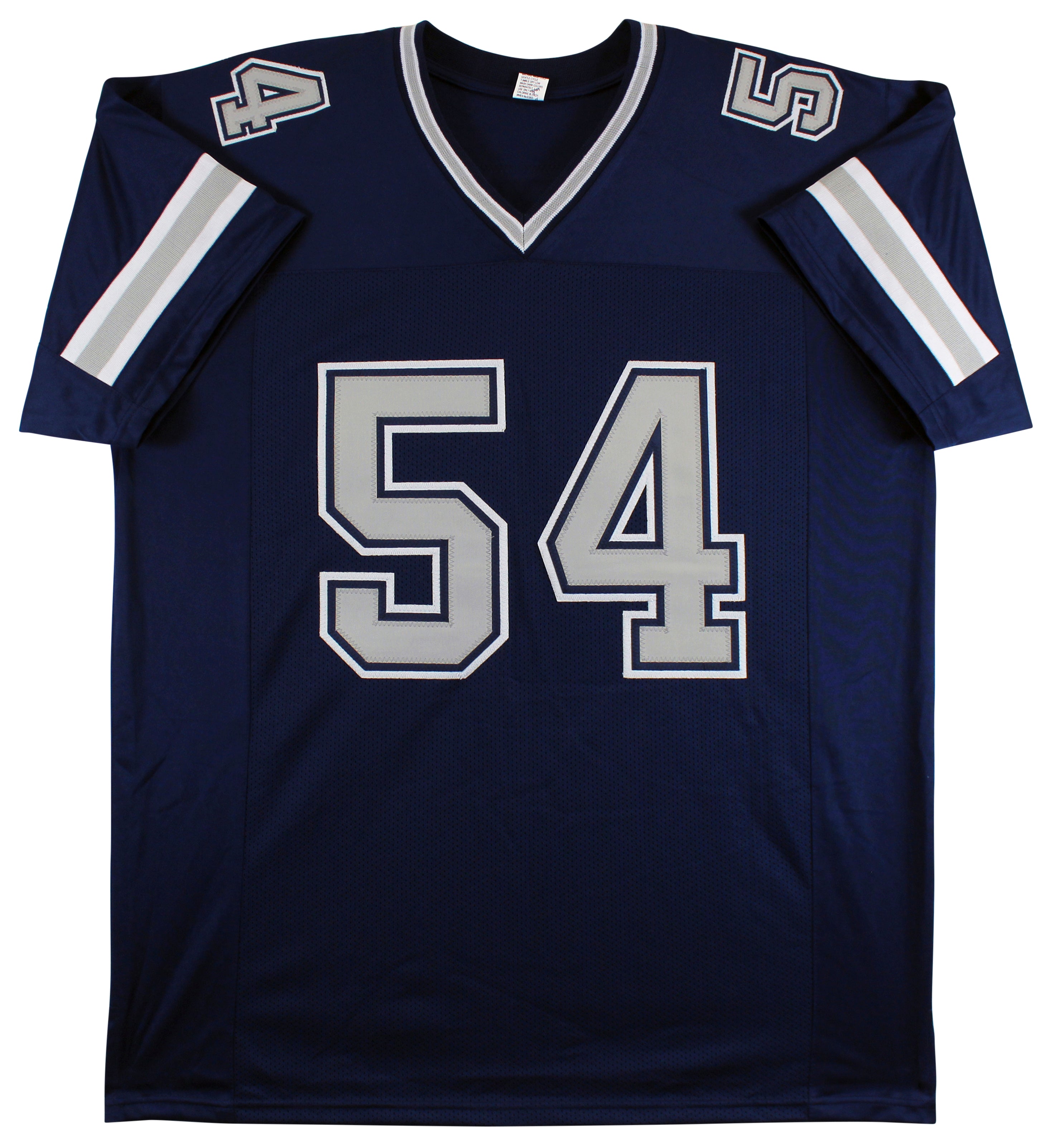 Randy White "HOF 94" Signed Navy Blue Pro Style Jersey w/ Grey #'s BAS Witnessed