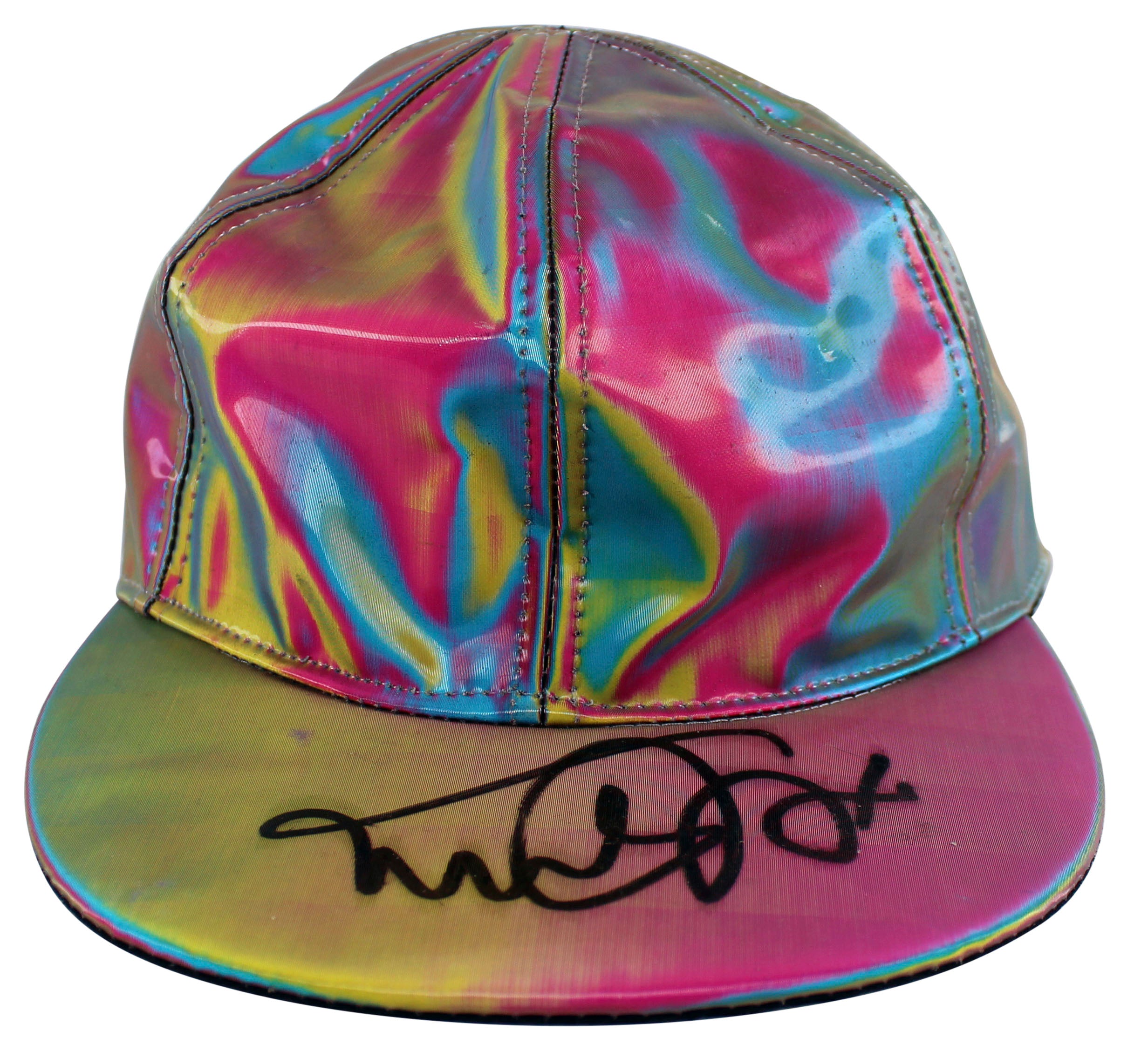 Michael J. Fox Back To The Future Part 2 Signed Marty McFly Hat BAS #AB14566