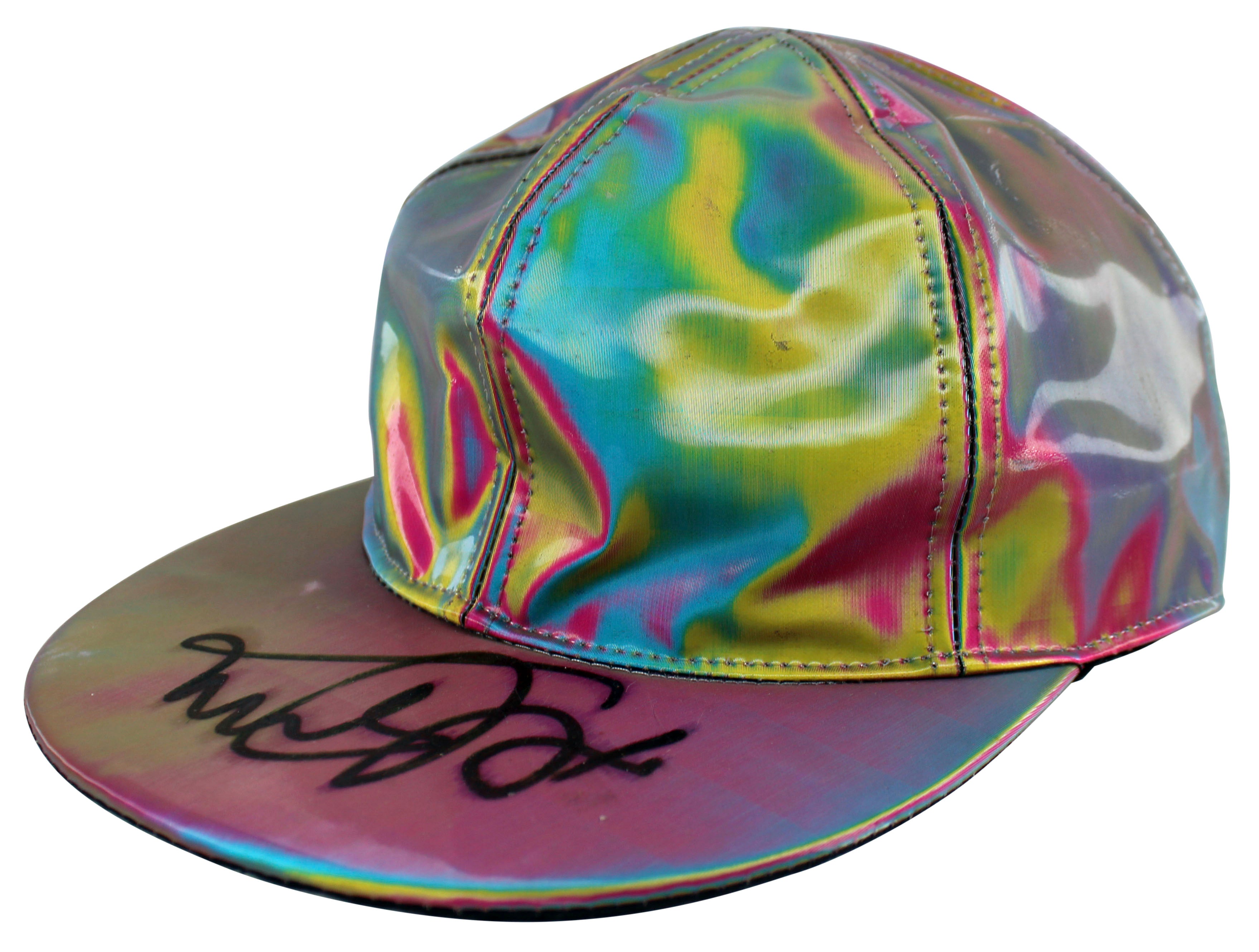 Michael J. Fox Back To The Future Part 2 Signed Marty McFly Hat BAS #AB14566