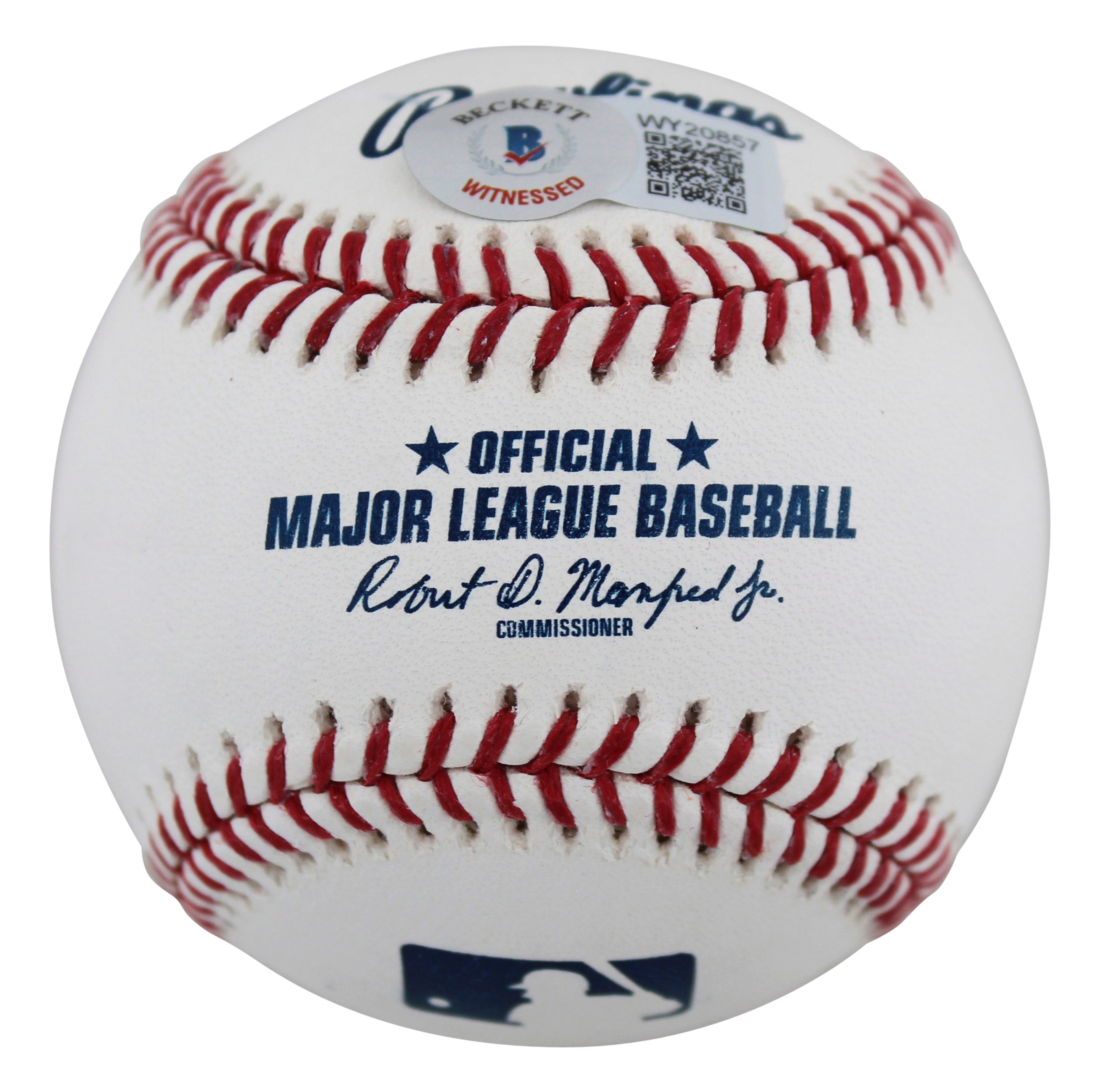 Brewers Robin Yount "HOF 99" Authentic Signed Oml Baseball Autographed BAS Wit