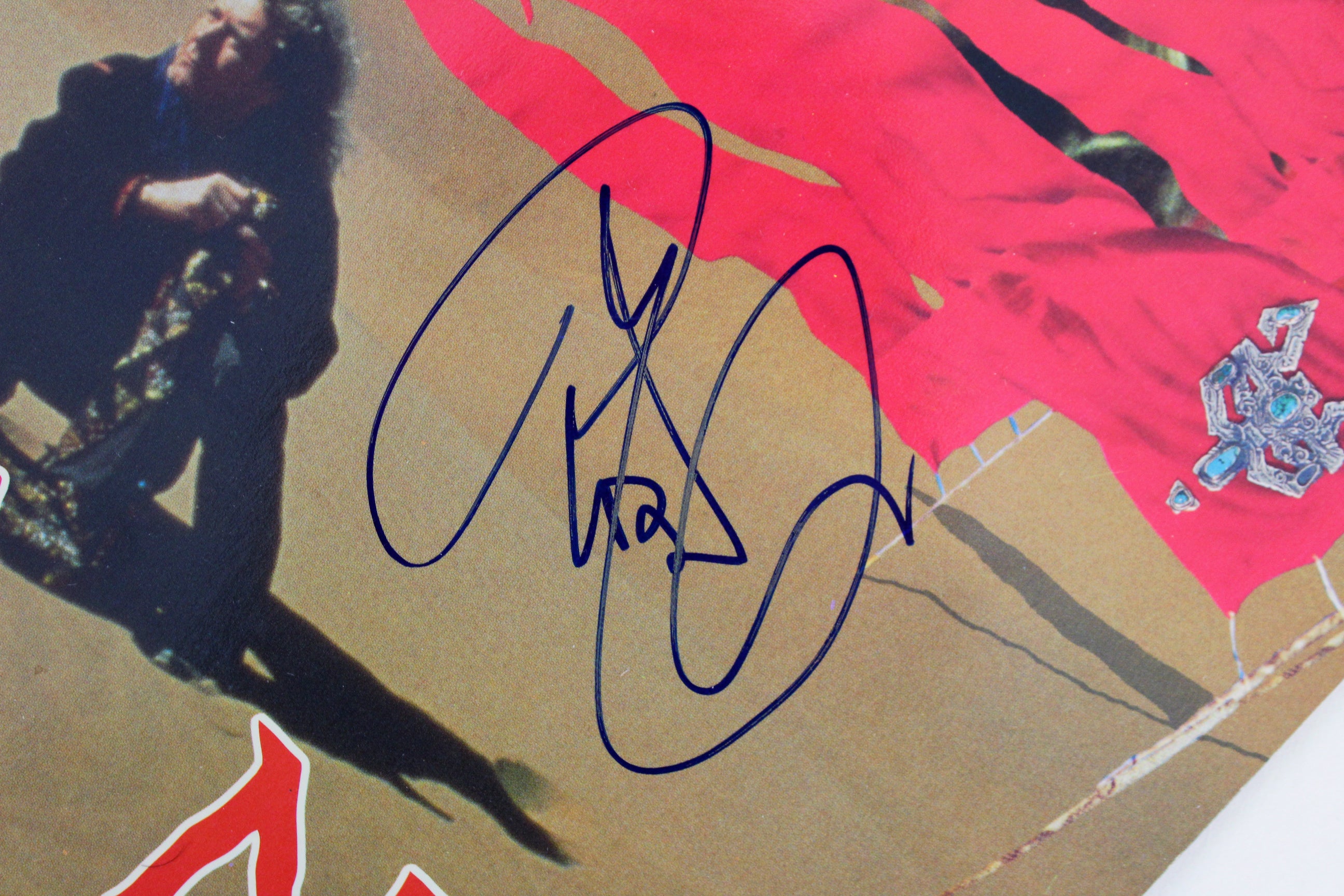 Robert Plant Authentic Signed 11x14 1988 Non Stop Go Tour Program BAS #A69748