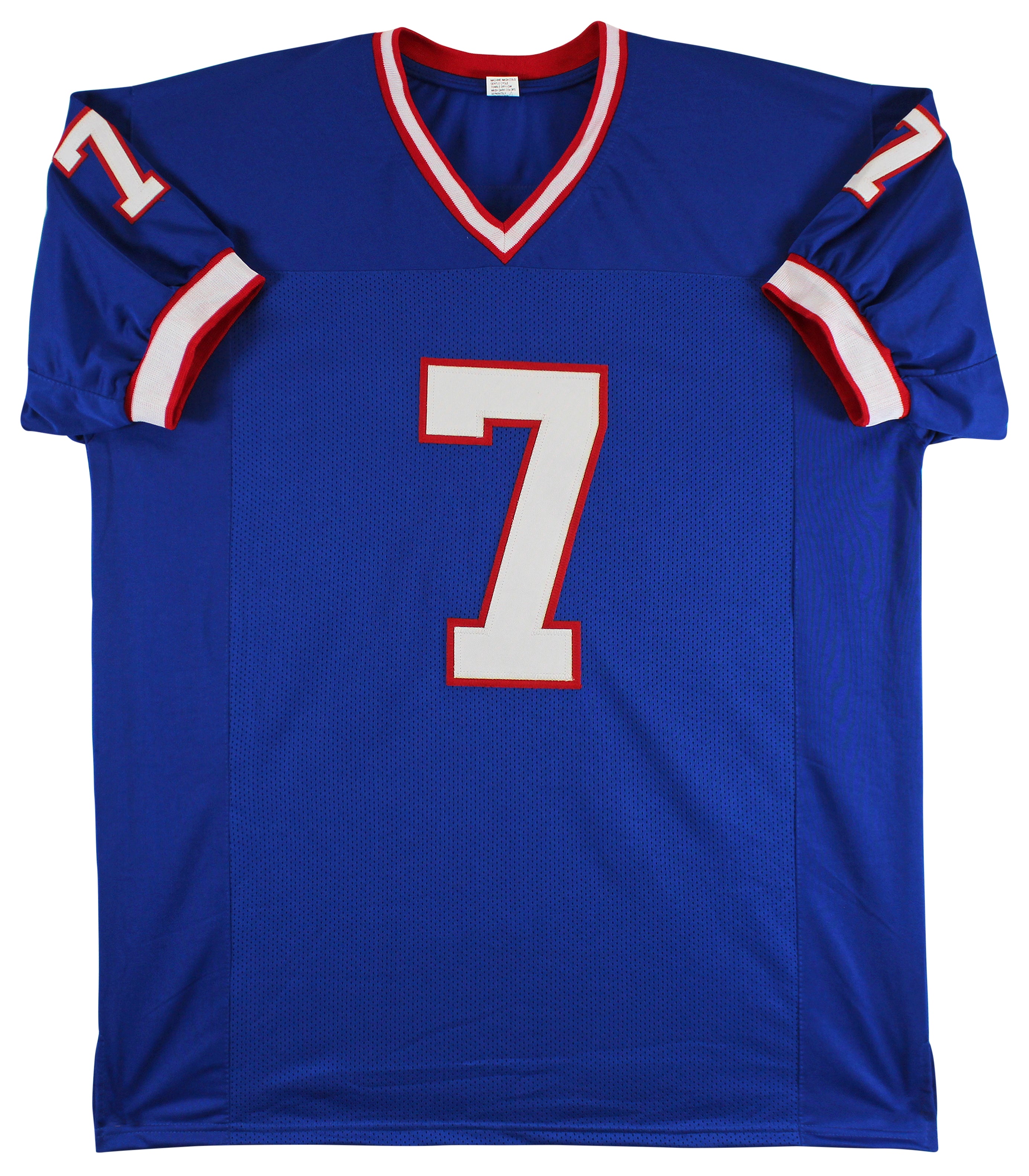 Doug Flutie Authentic Signed Blue Pro Style Jersey Autographed BAS Witnessed