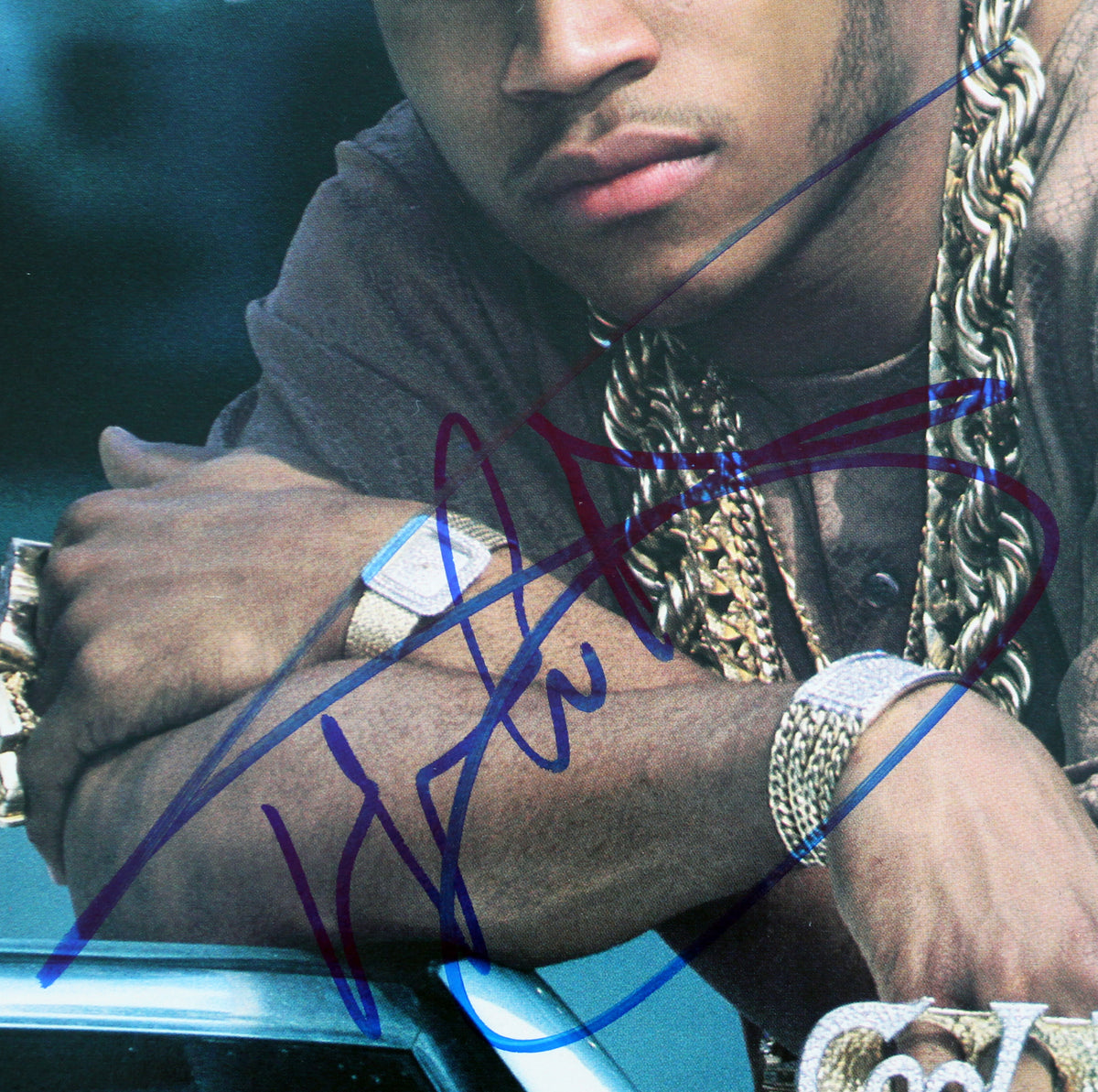 L.L. Cool J. Signed I'm That Type Of Guy Album Cover W/ Vinyl BAS #BC37740