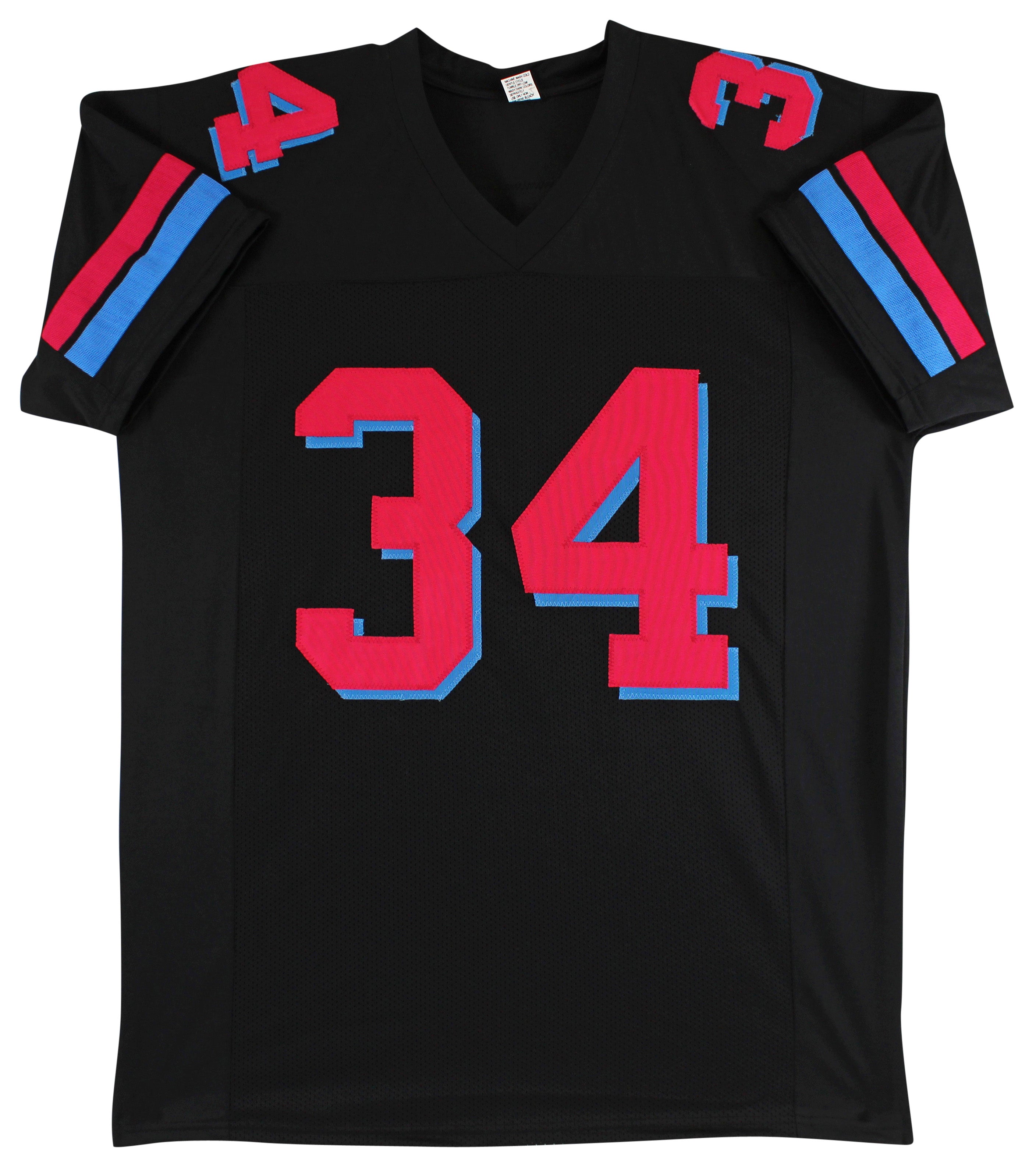Ricky Williams Authentic Signed Black Miami Vice Pro Style Jersey BAS Witnessed