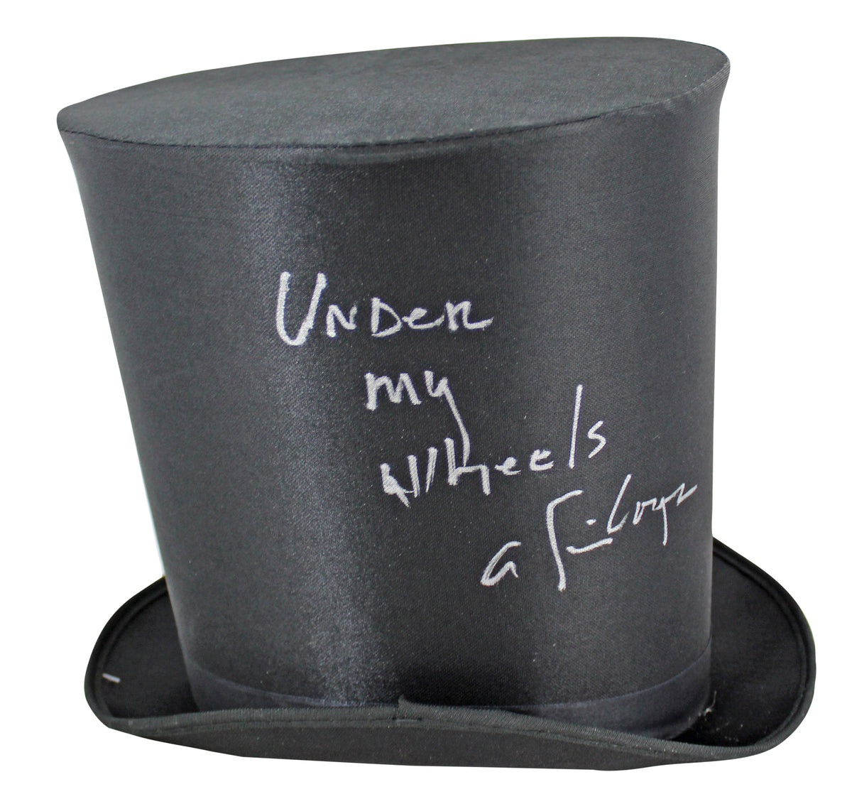 Alice Cooper "Under My Wheels" Signed Costume Top Hat BAS Witnessed #WC91129