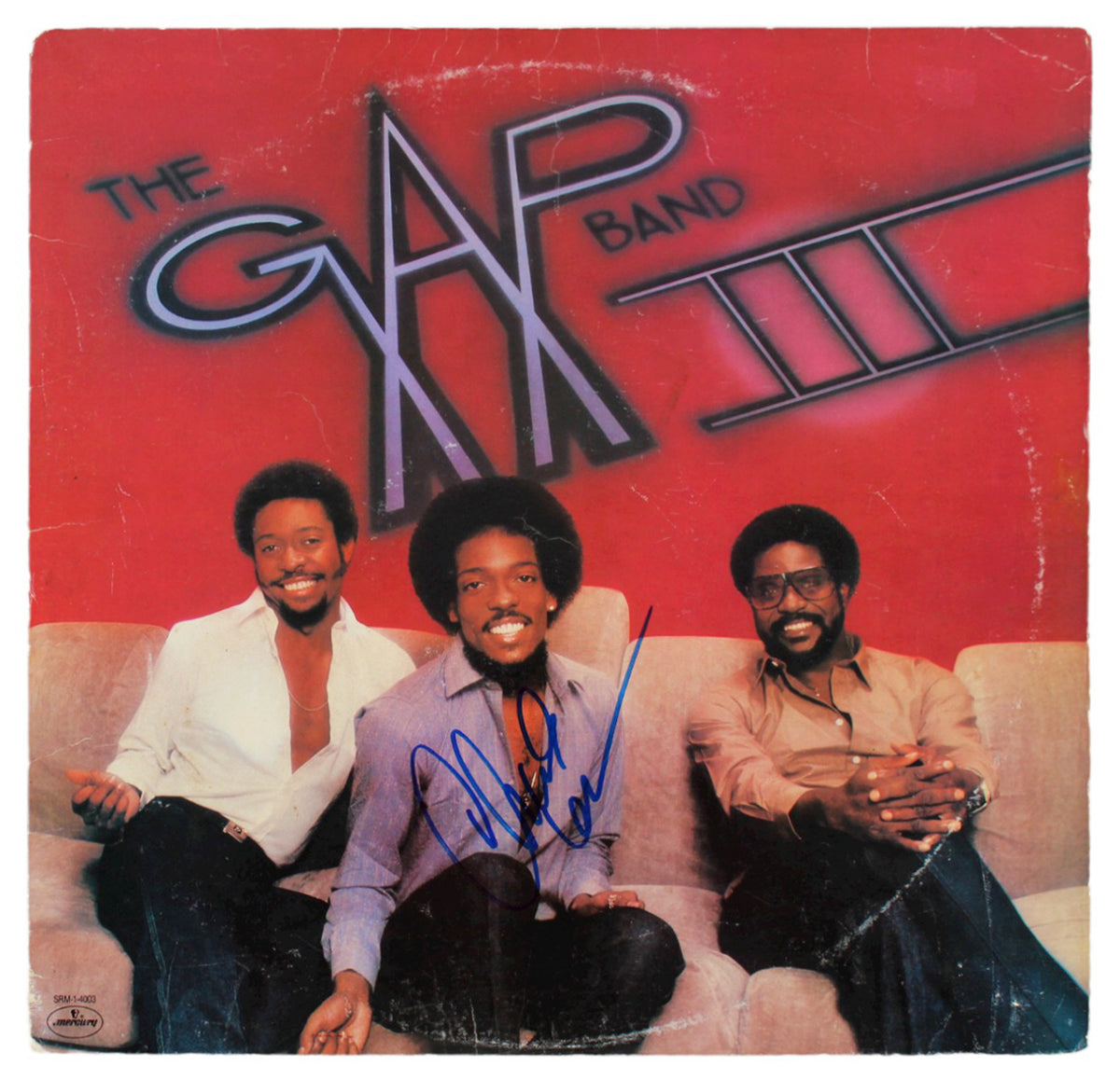 Charlie Wilson The Gap Band Signed The Gap Band III Album Cover BAS #BH027675