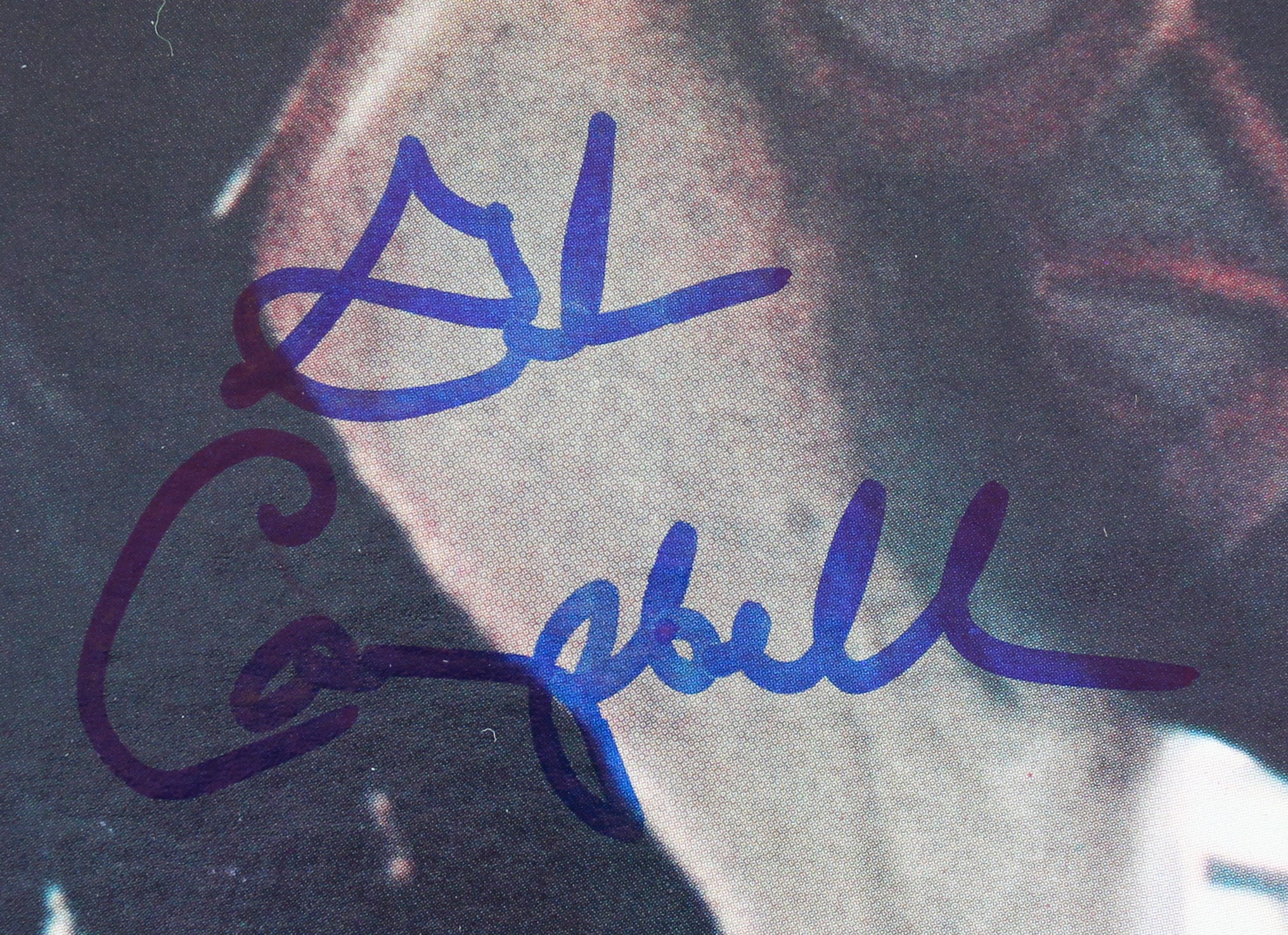 Glen Campbell Authentic Signed A Satisfied Mind Album Cover BAS #BG79194