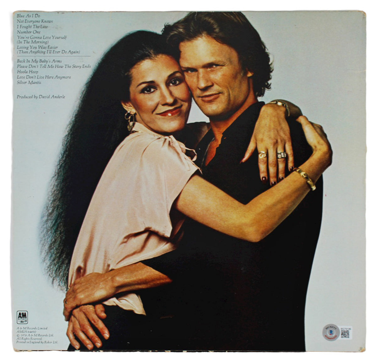 Kris Kristofferson Authentic Signed Natural Act Album Cover BAS #BG79196