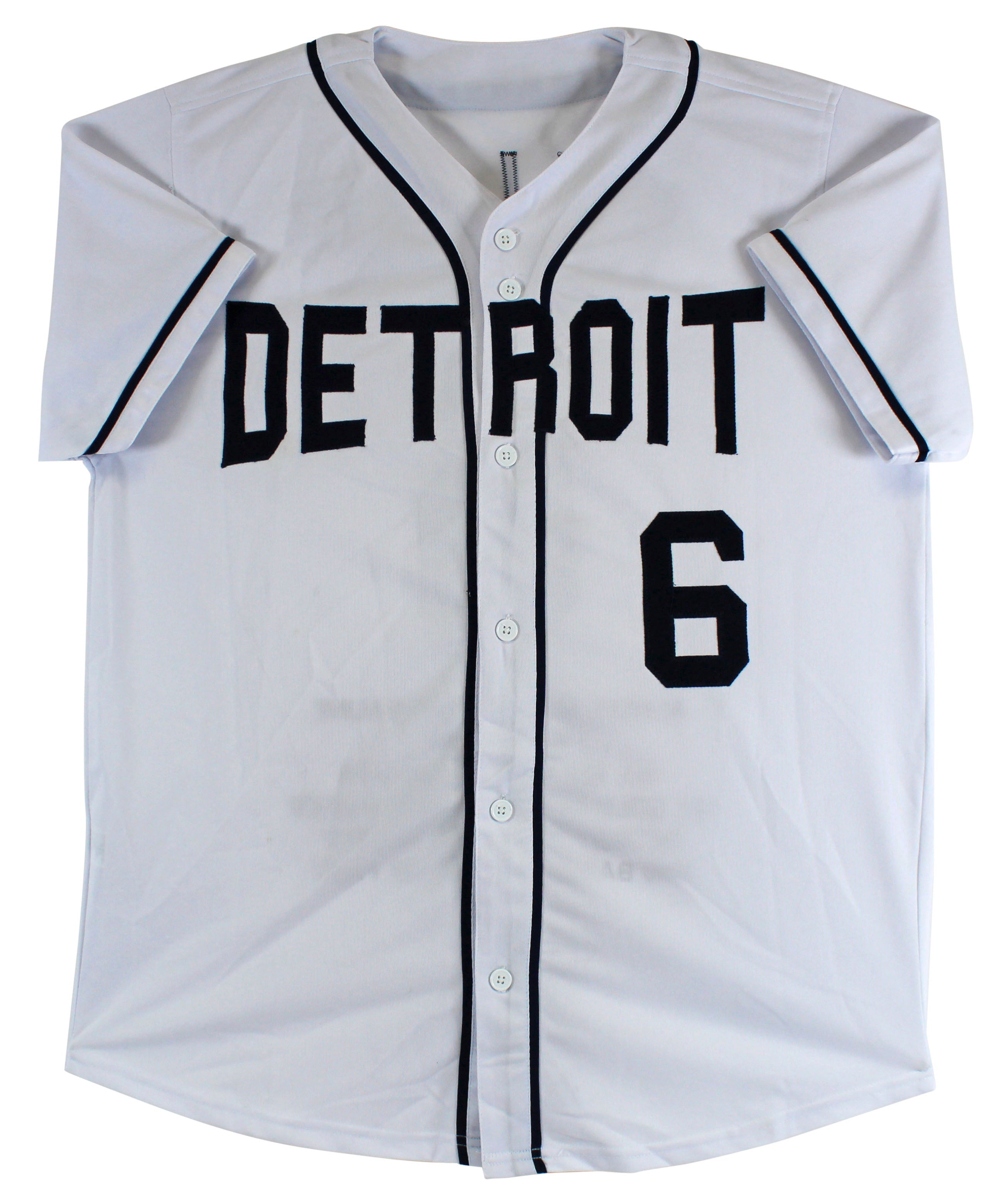 Al Kaline Authentic Signed White Pro Style Jersey w/ Stats Autographed BAS