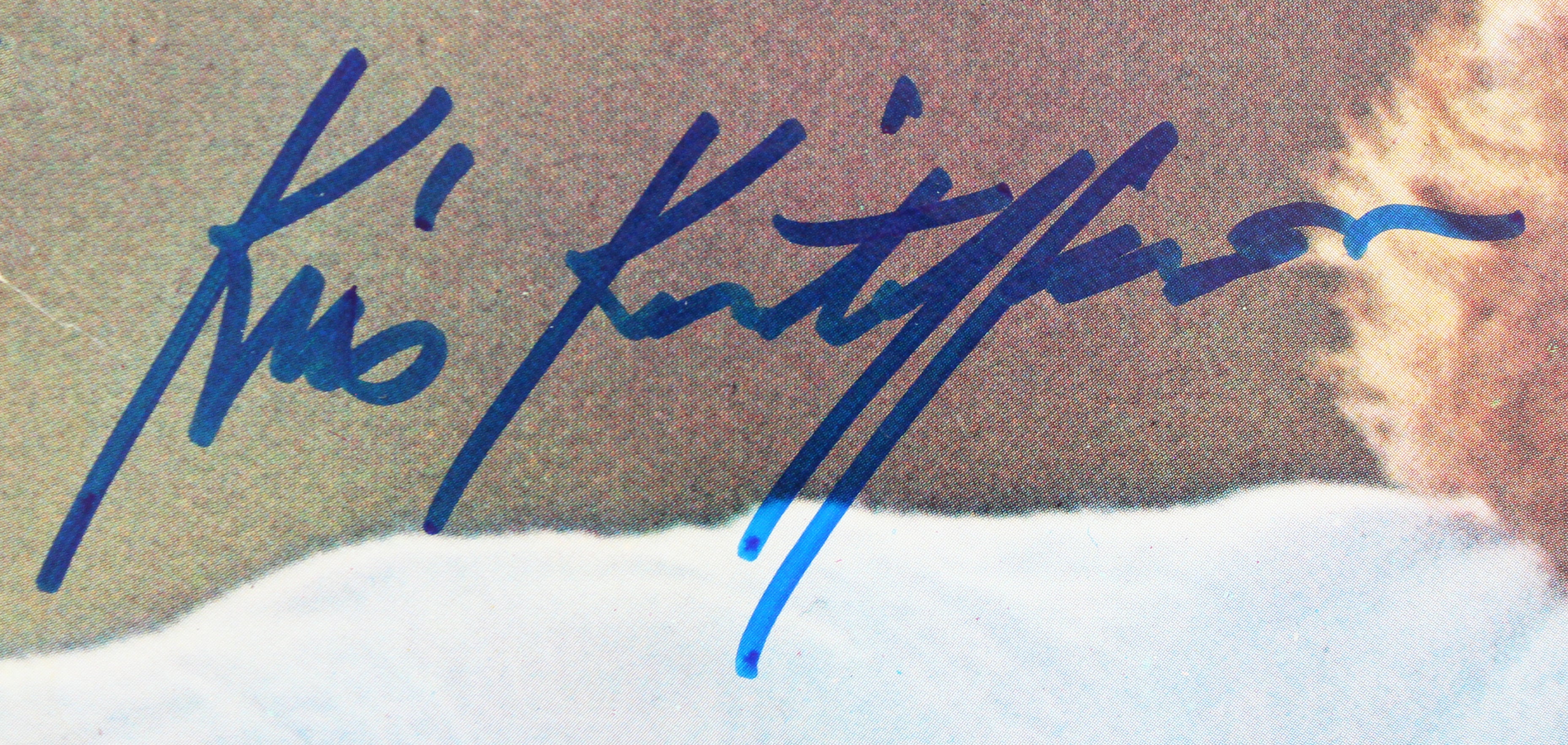 Kris Kristofferson Authentic Signed Who's To Bless Album Cover BAS #BG79197
