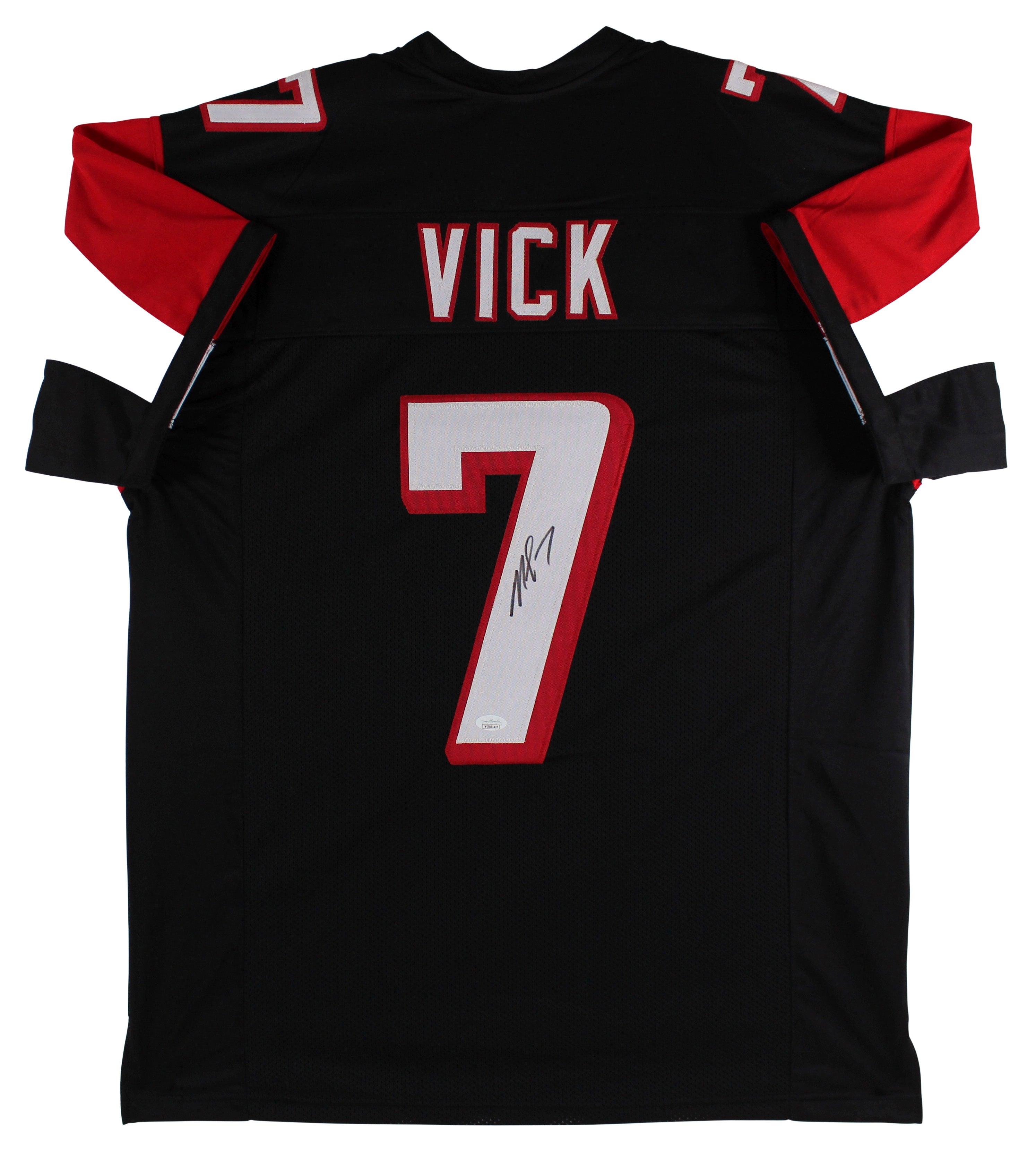Michael Vick Authentic Signed Black Pro Style Jersey Autographed JSA Witness
