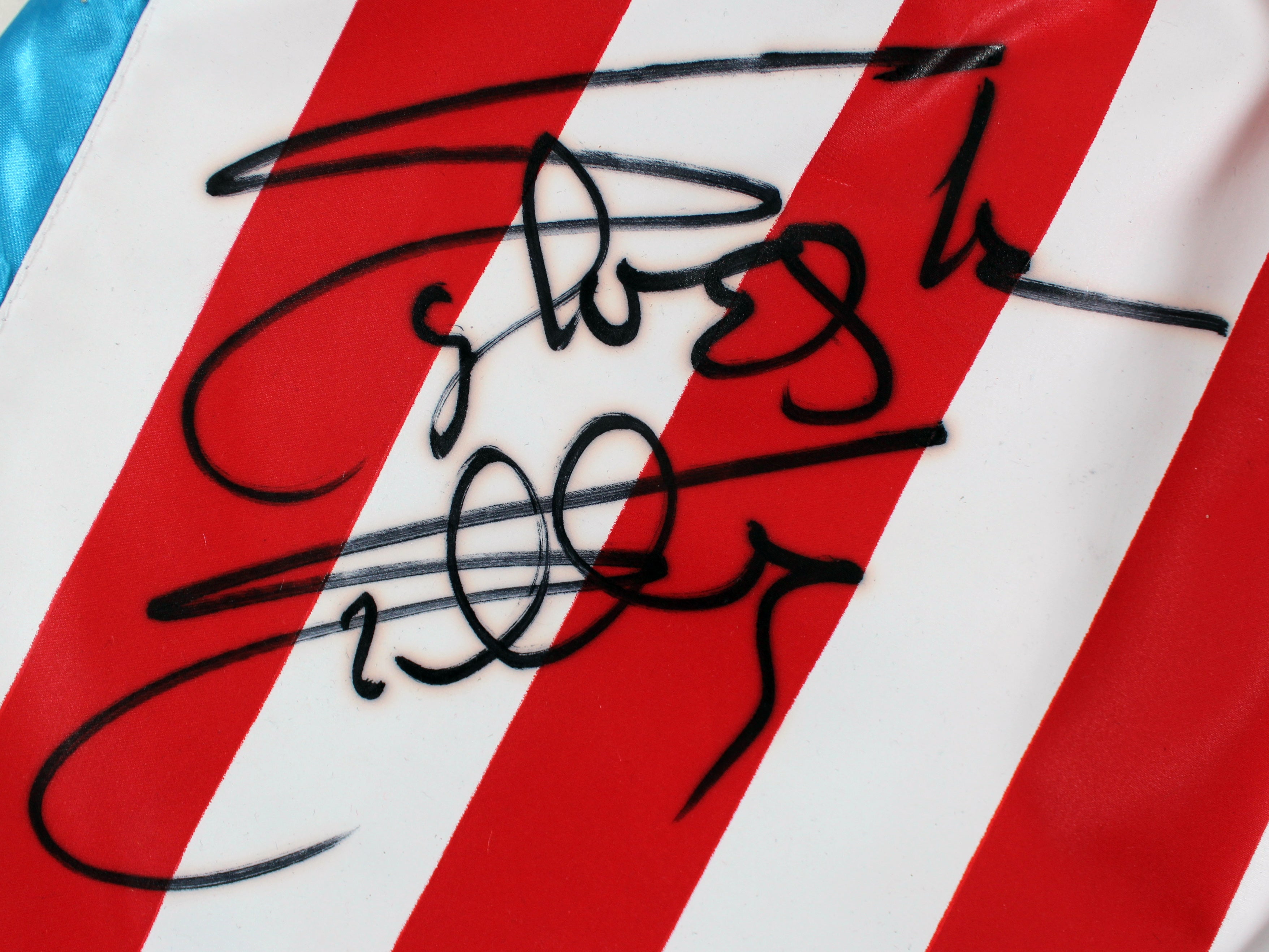 Sylvester Stallone Rocky Authentic Signed Boxing Trunks Autographed BAS #AB14528