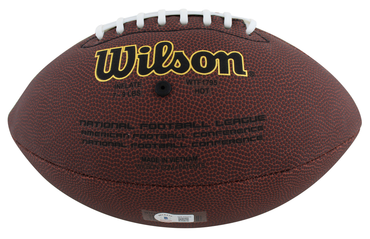 Bills Doug Flutie Authentic Signed Wilson Super Grip Nfl Football BAS Witnessed