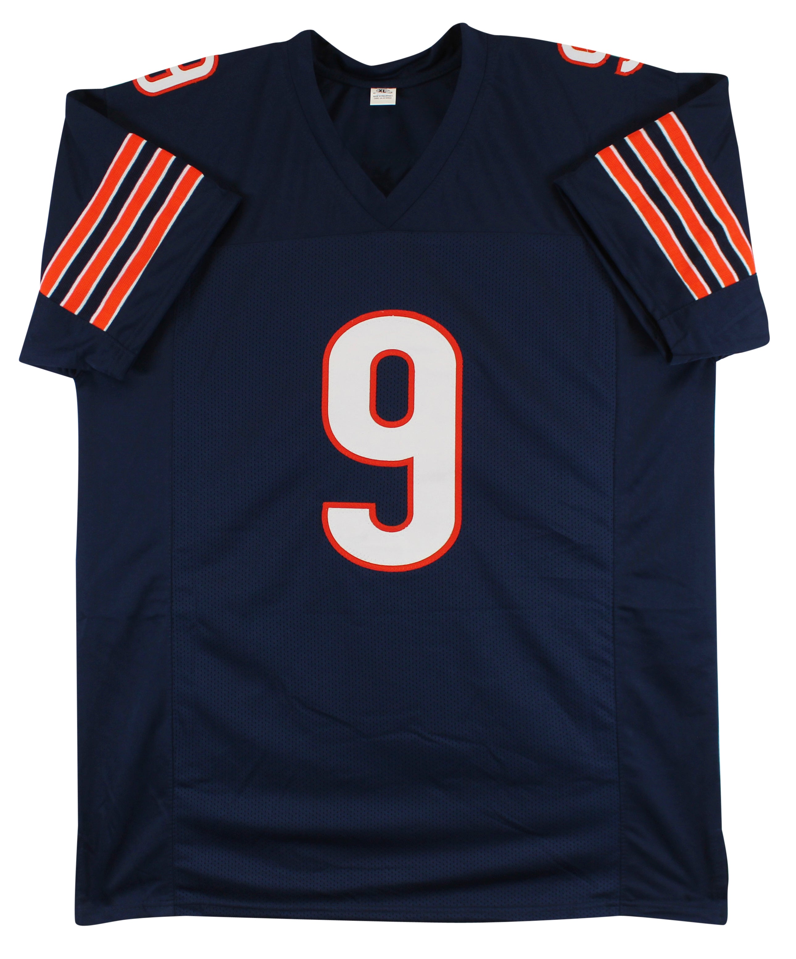 Robbie Gould Authentic Signed Navy Blue Pro Style Jersey BAS Witnessed