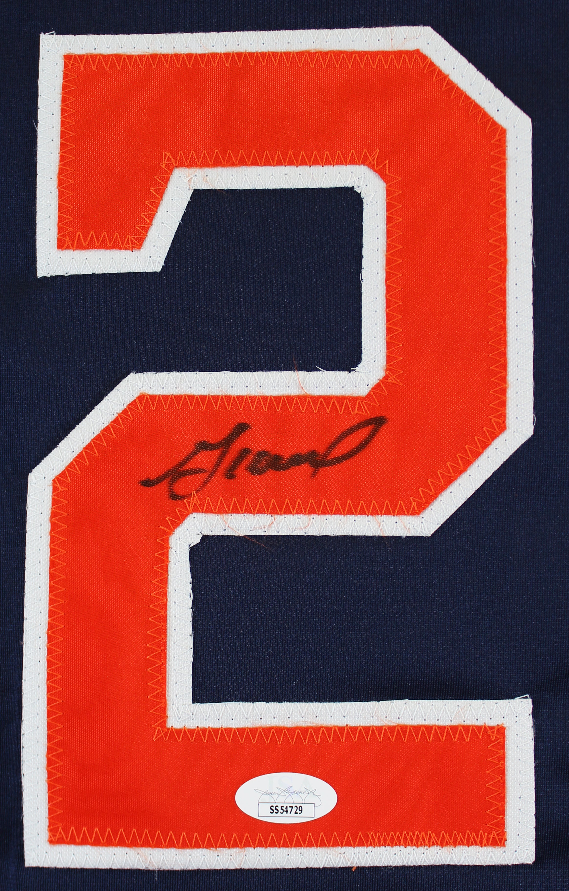 Jose Altuve Authentic Signed Navy Blue Pro Style Jersey Autographed JSA