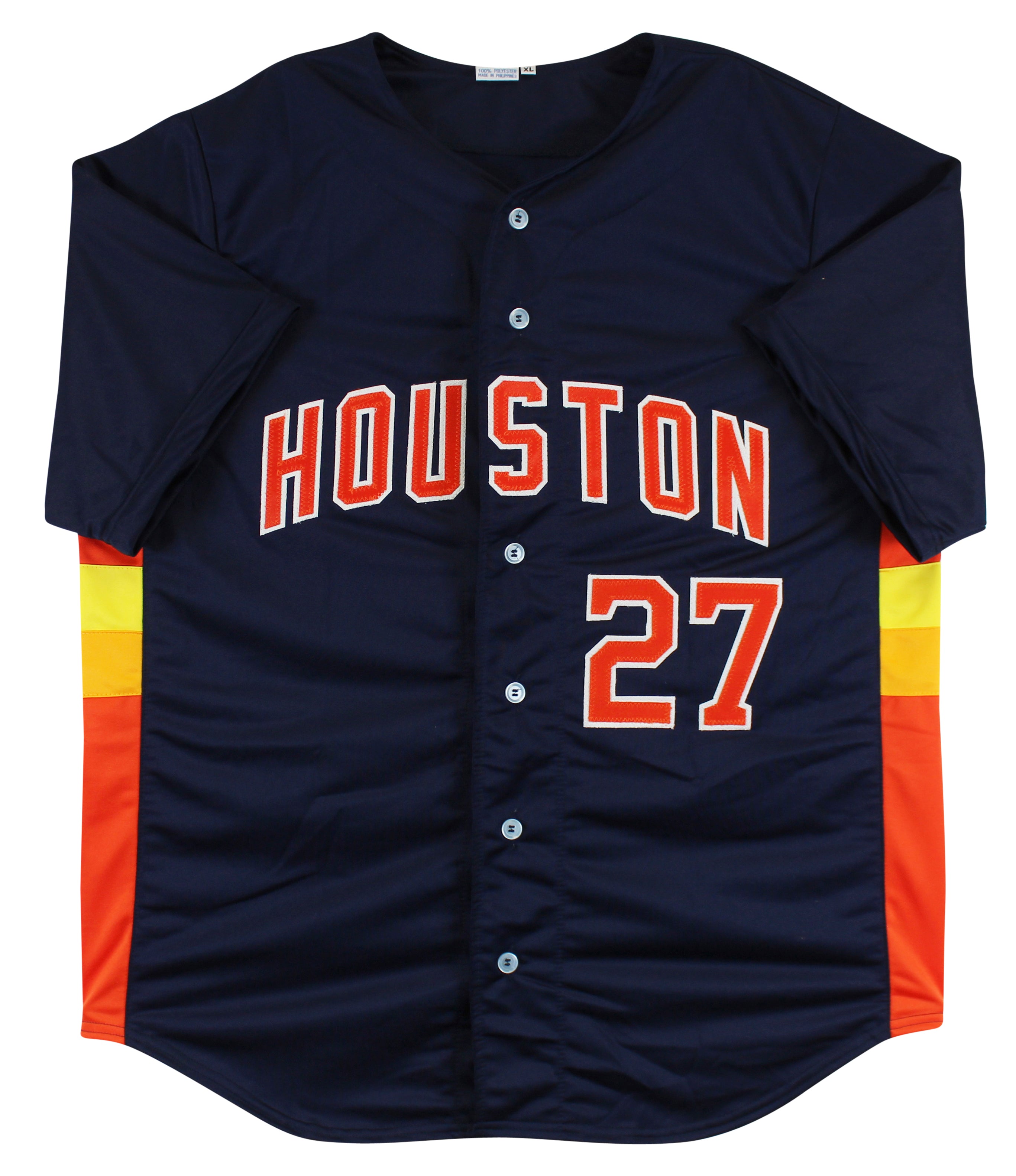 Jose Altuve Authentic Signed Navy Blue Pro Style Jersey Autographed JSA