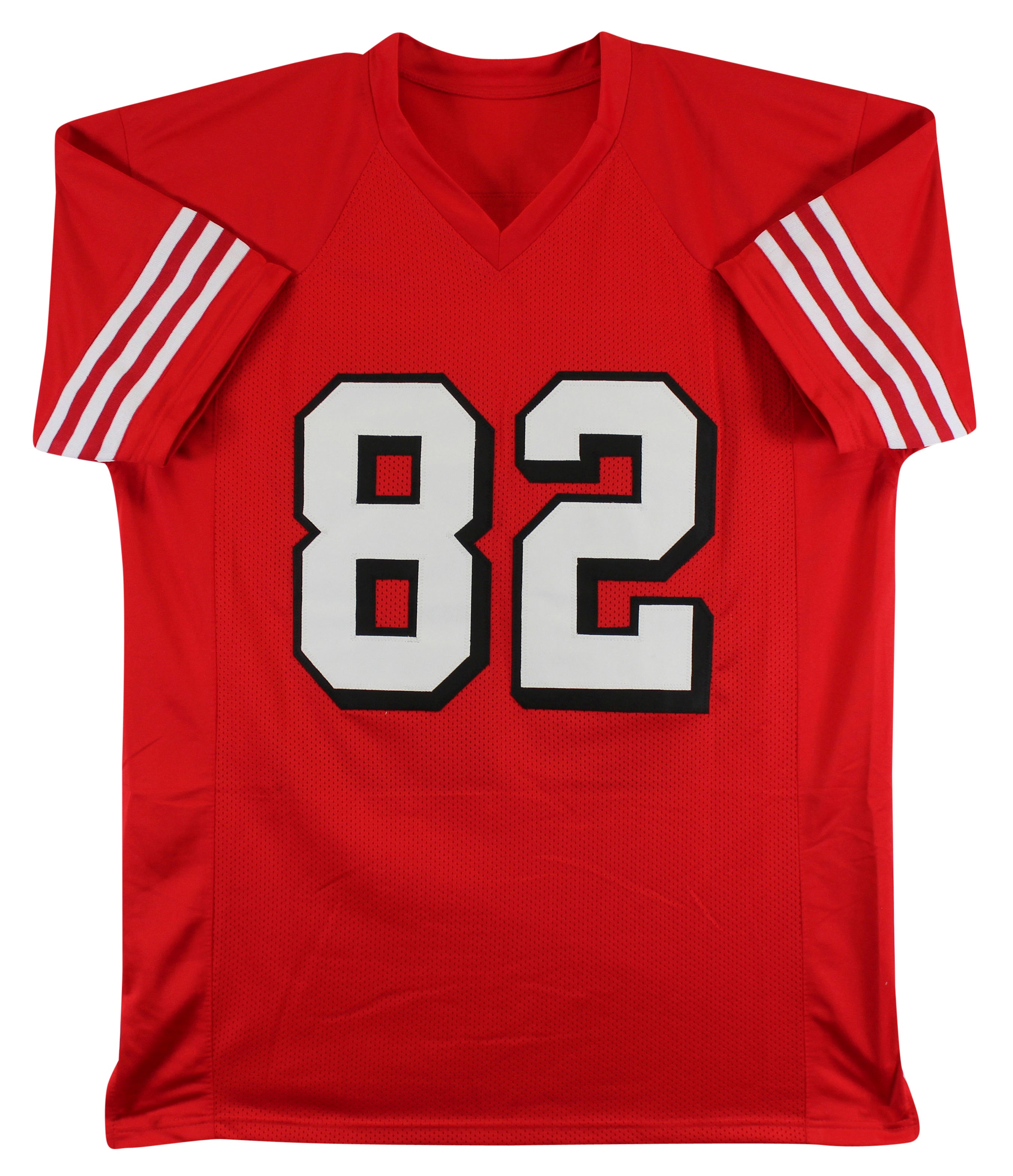 John Taylor Authentic Signed Red Pro Style Jersey Autographed BAS