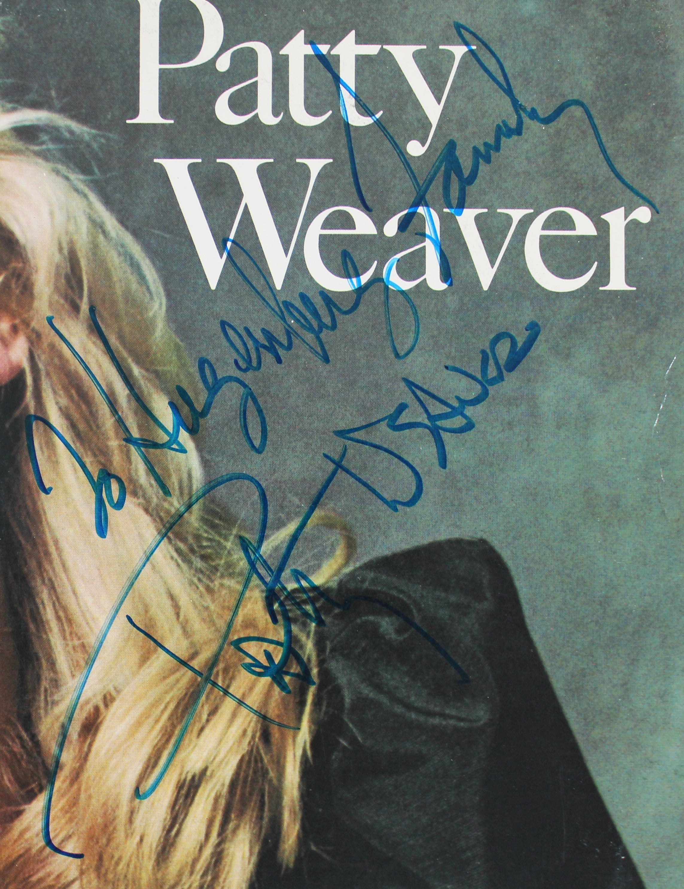 Patty Weaver "To Hugenburg Family" Authentic Signed Album Cover BAS #BG90649