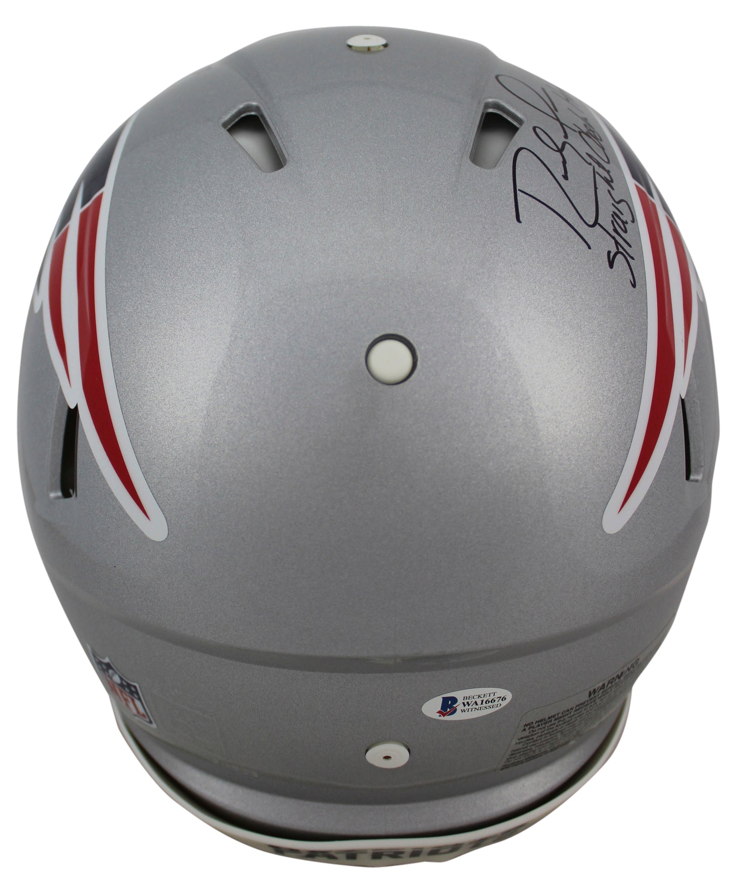 Patriots Randy Moss "Straight Cash Homie"
Signed Proline F/S Speed Helmet BAS