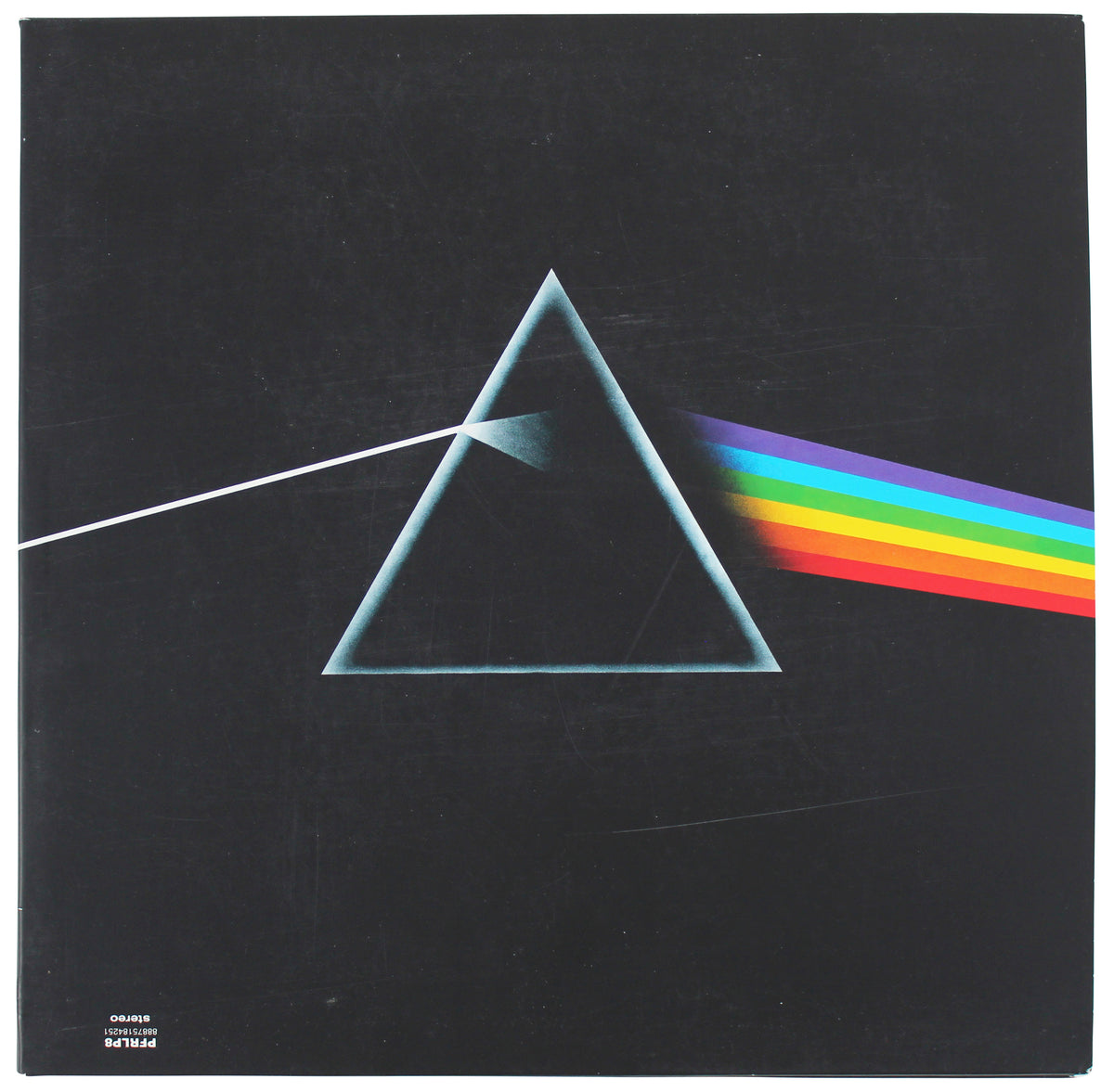 Roger Waters Pink Floyd Signed Dark Side Of The Moon Album Cover W/ Vinyl BAS