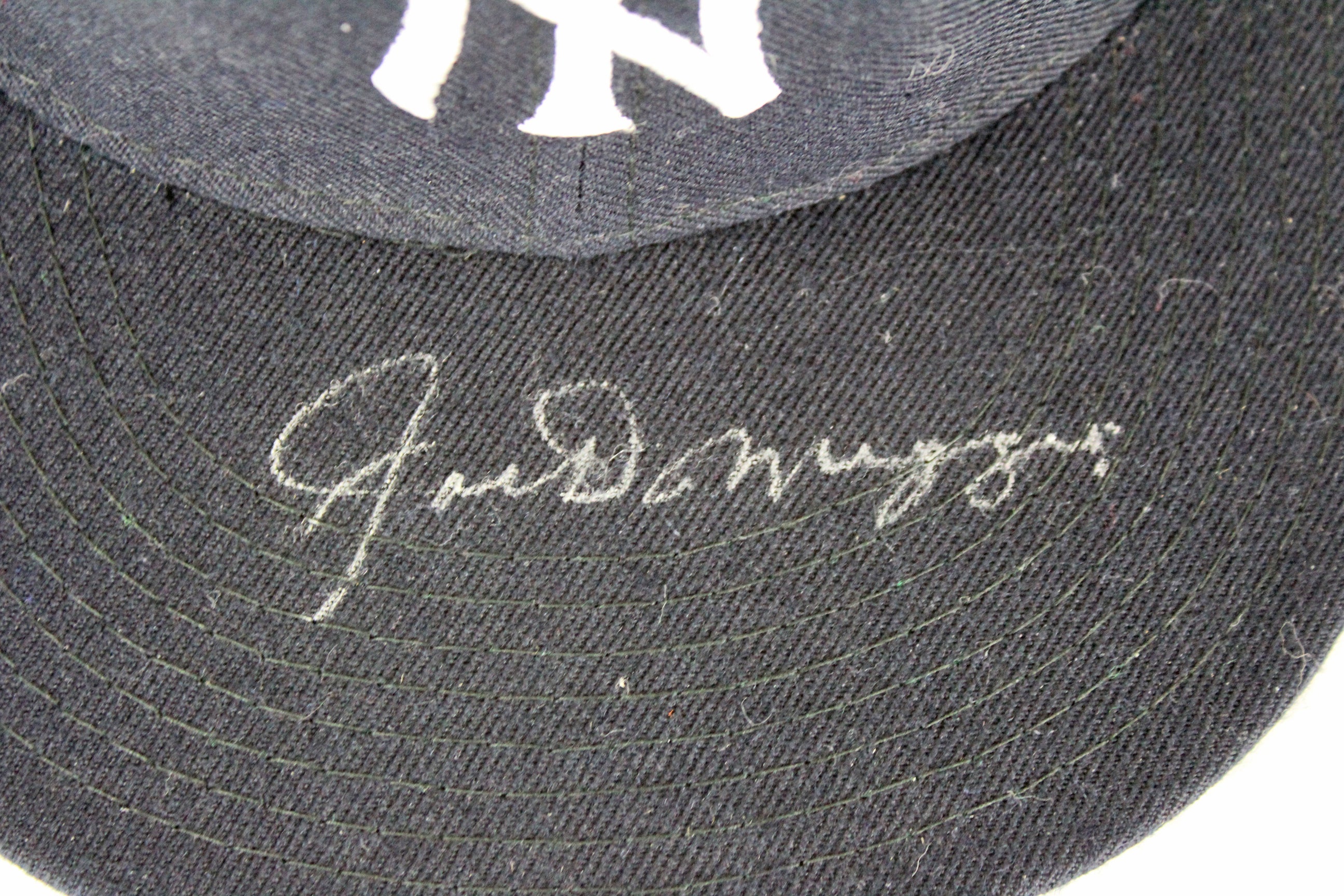 Yankees Joe DiMaggio Authentic Signed New Era Size 7.5 Hat JSA #Z37700