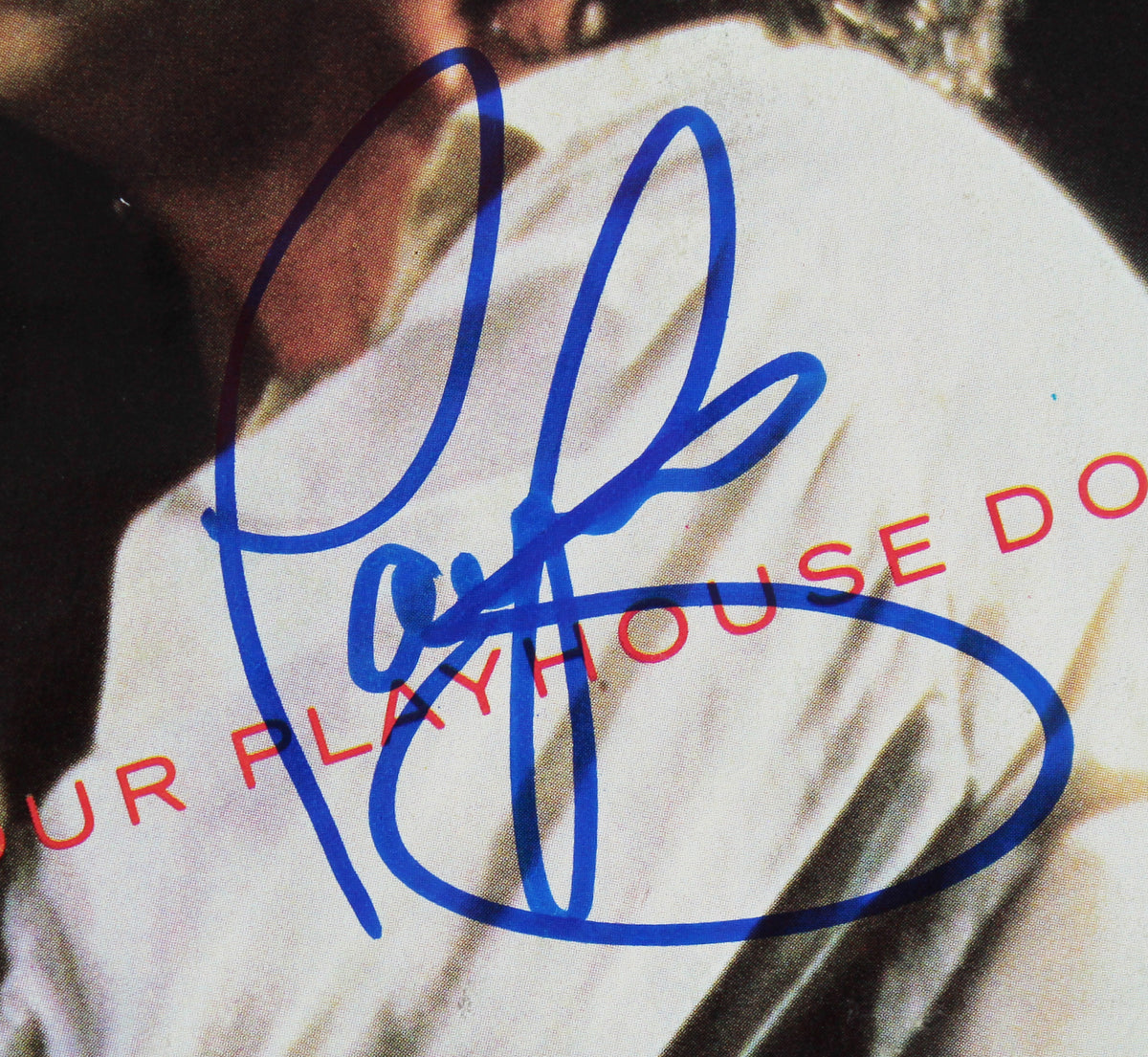 Paul Young Signed I'm Gonna Tear Your Playhouse Down 45 RPM Album Cover BAS
