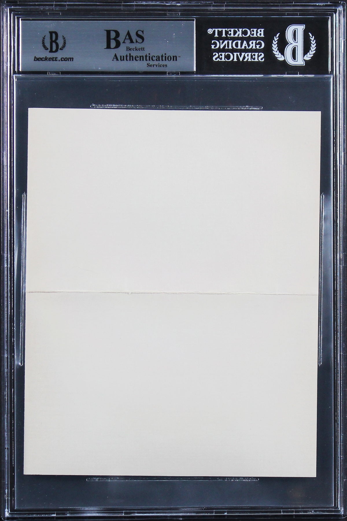 William Mayo & Charles H. Mayo Authentic Signed 5x6.5 Cut Signature BAS Slabbed