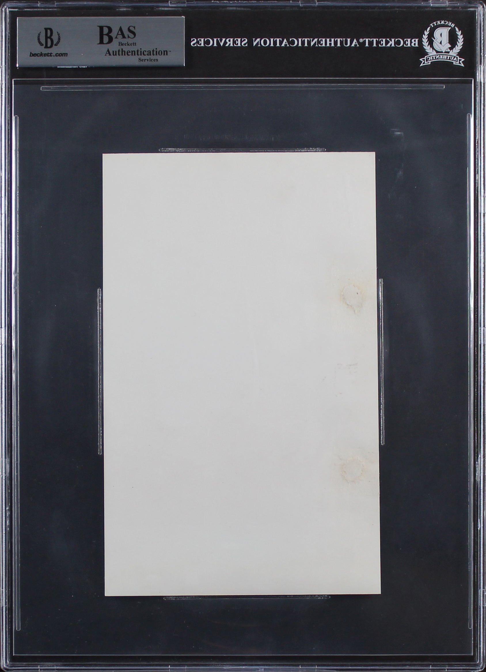 Alec Guinness "Star Wars, Good Wishes 1978" Signed B&W 5x8 Photo BAS Slabbed