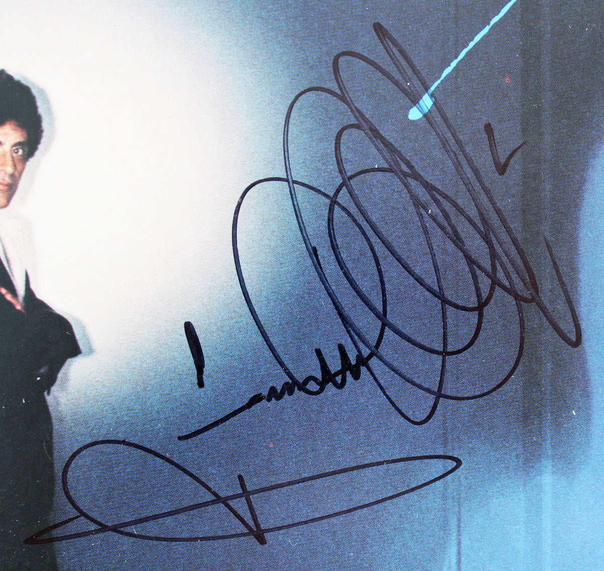 Frankie Valli Authentic Signed Is The World Album Cover Autographed BAS #BG90664
