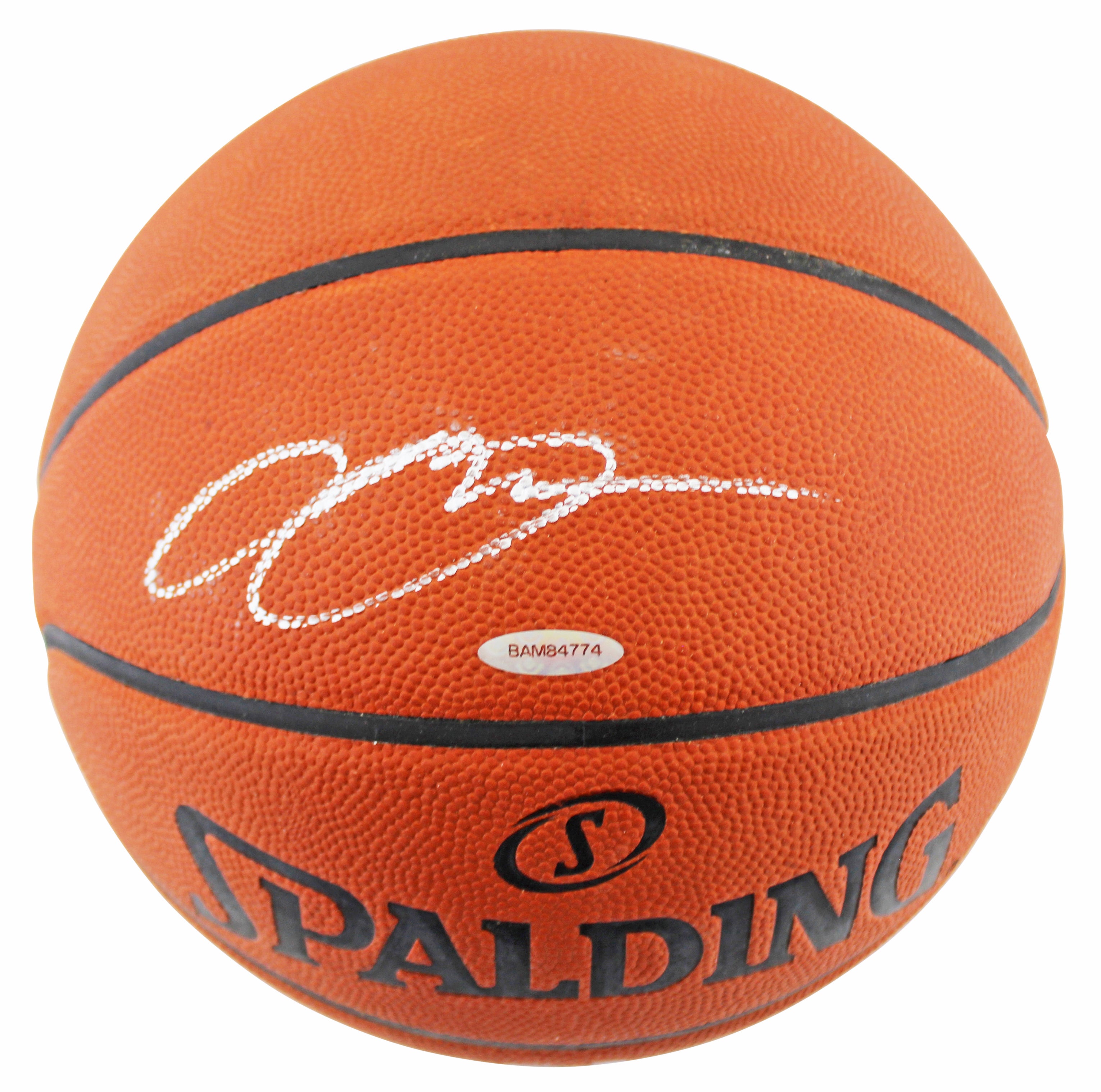 Lakers LeBron James Authentic Signed Official NBA Game Basketball UDA #BAM84774