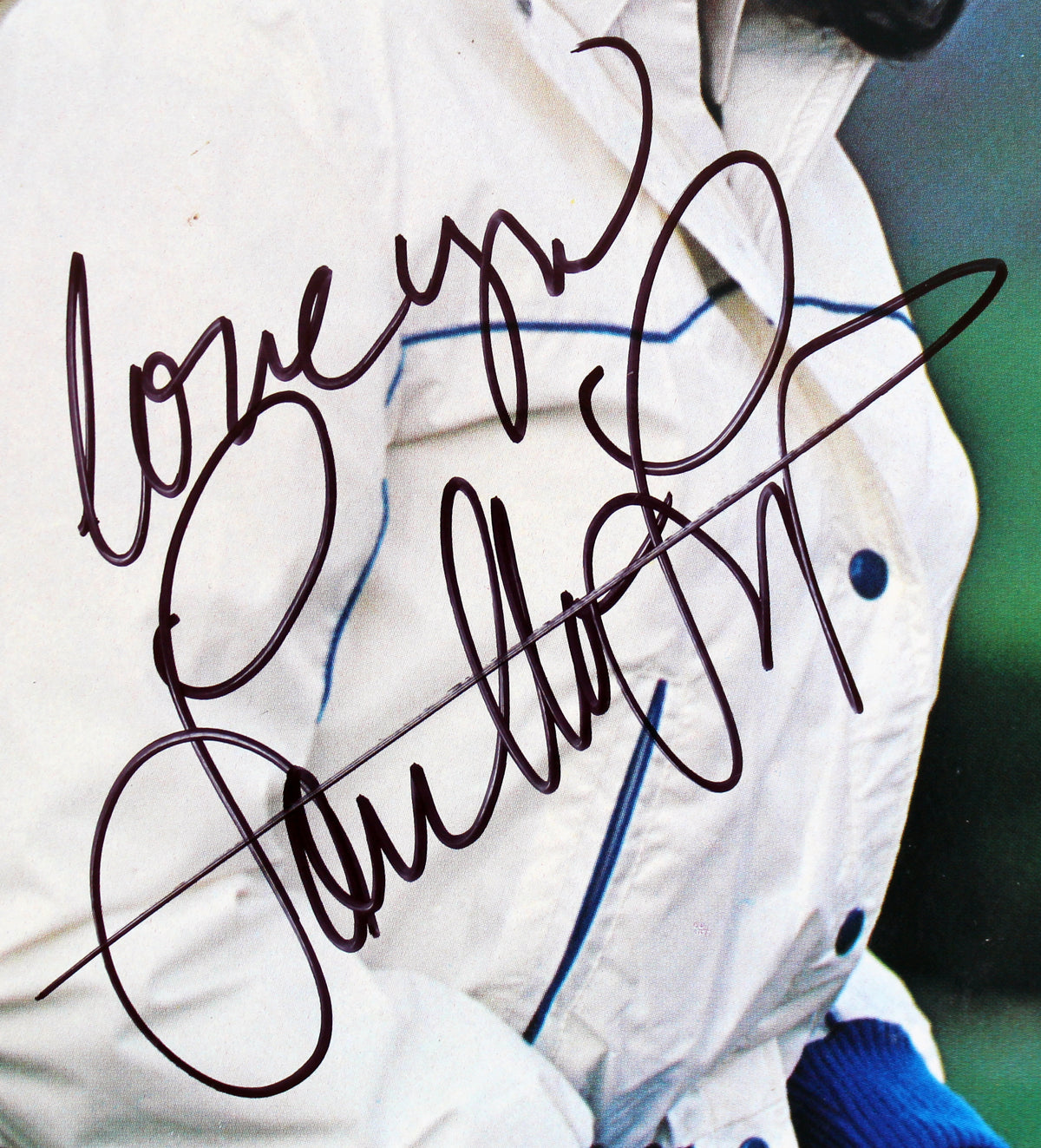 Loretta Lynn "Love You" Authentic Signed Lookin Good Album Cover BAS #BG90706