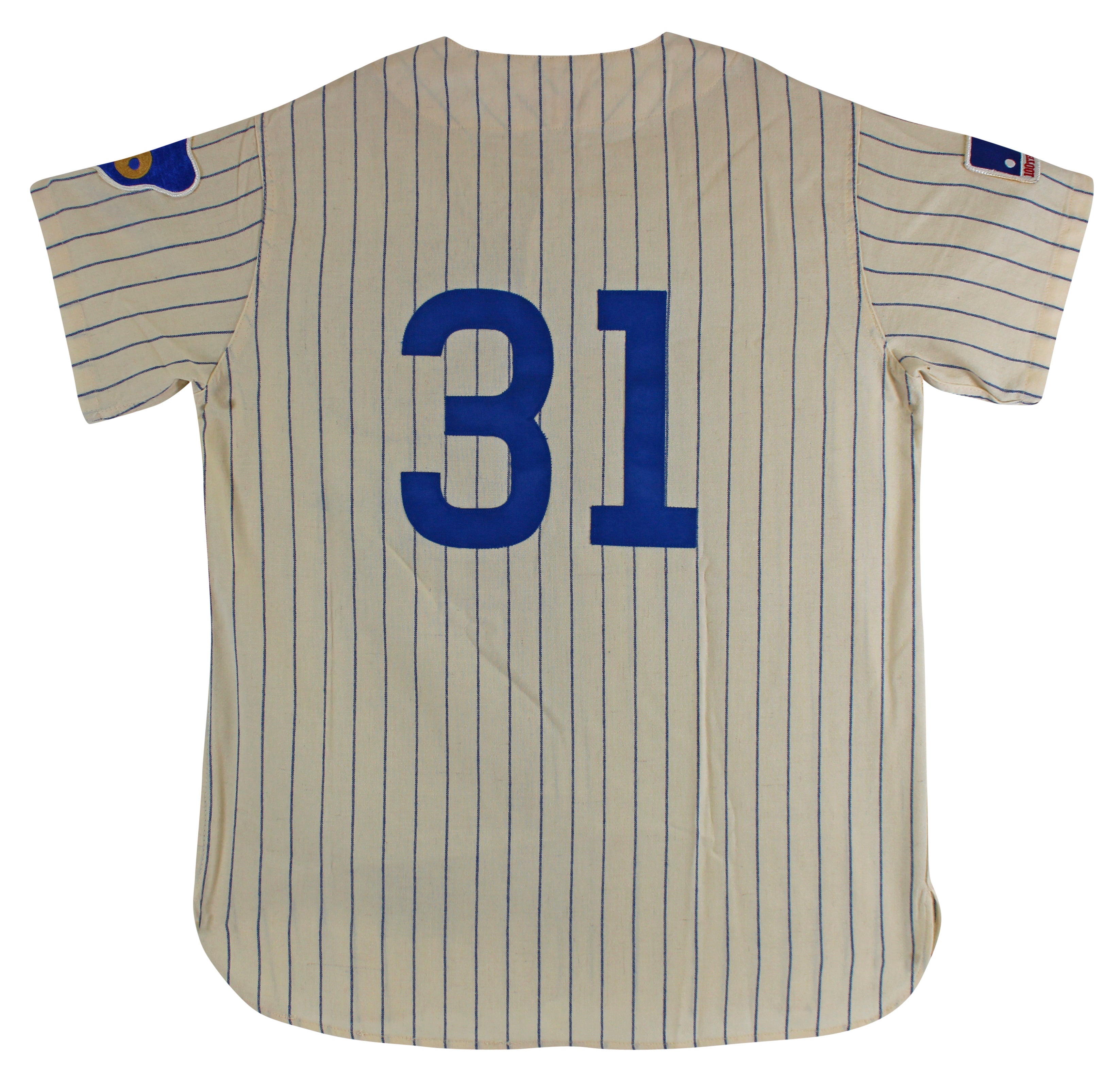 Cubs Fergie Jenkins "HOF 7/21/91" Signed Pinstripe CC M&N Jersey BAS #BD20034