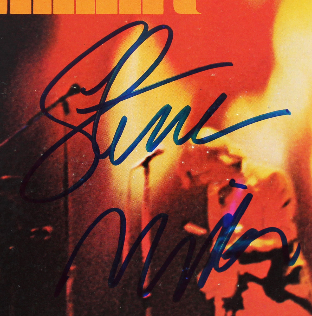 Steve Miller Authentic Signed Number 5 Album Cover Autographed BAS #BG90711