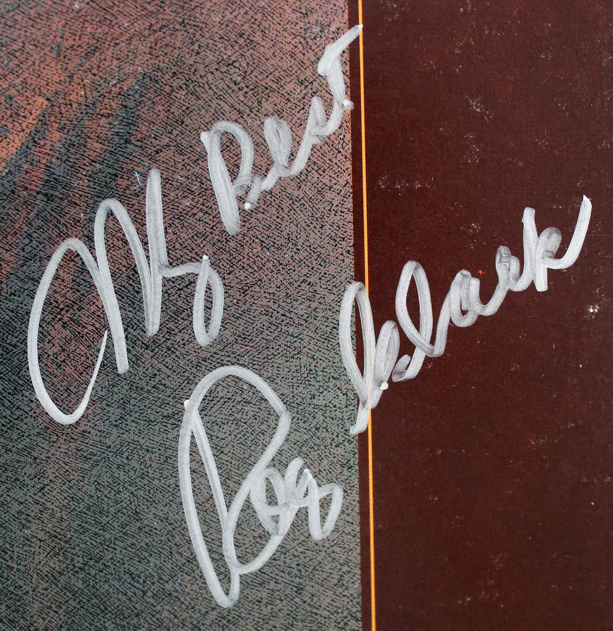 Roy Clark "My Best" Authentic Signed My Music & Me, Album Cover BAS #BG90712
