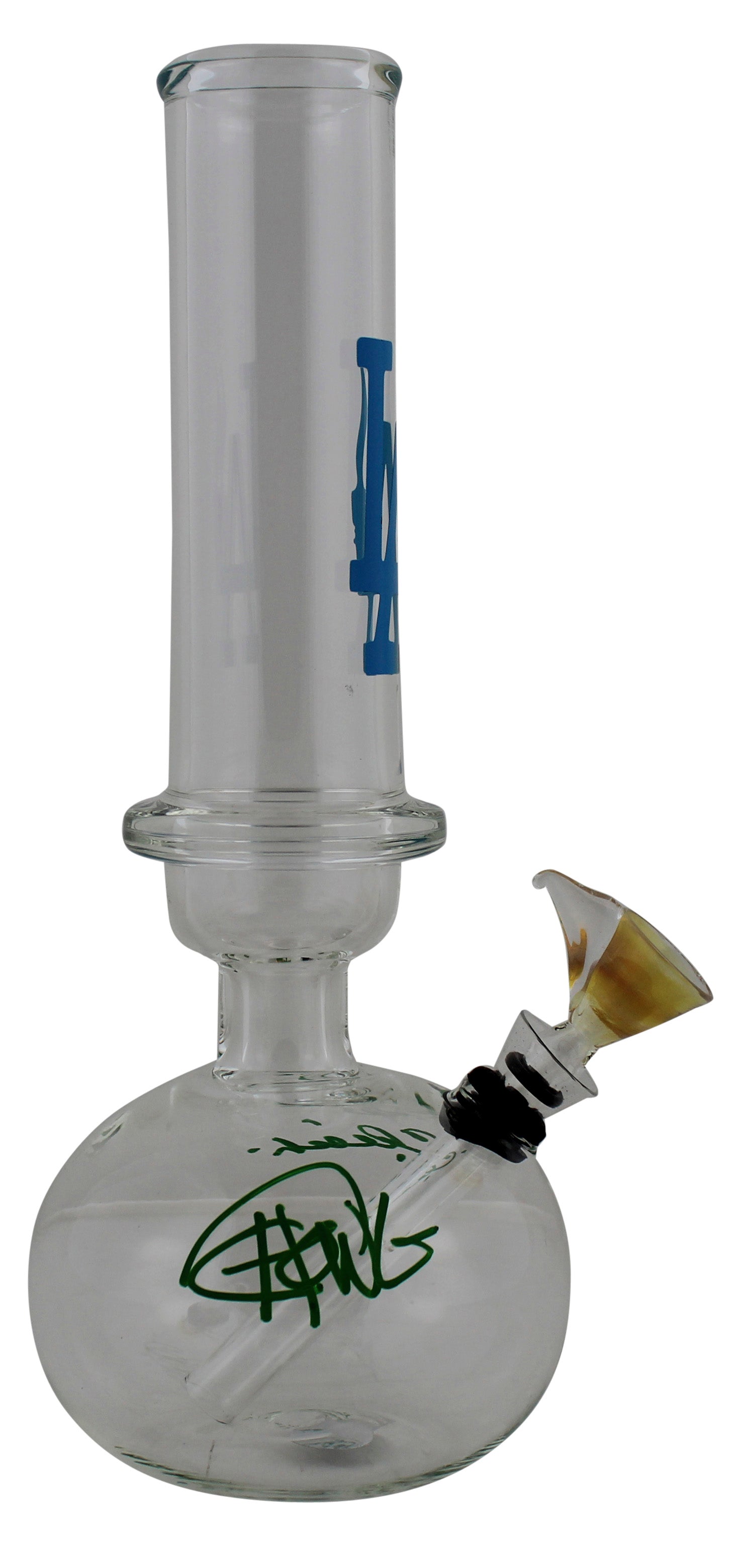 Cheech Marin & Tommy Chong Up in Smoke Signed Glass Water Pipe BAS Wit #WZ12207