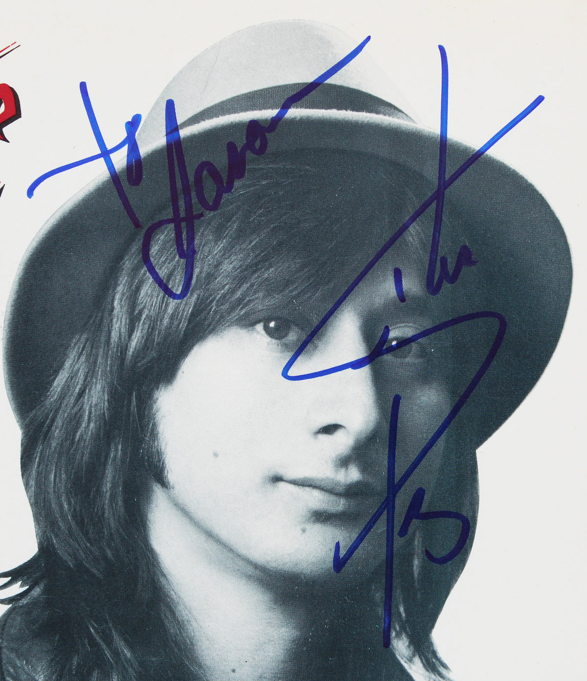 Steve Perry To Jason Authentic Signed She's Mine 45 RPM Album Cover BAS #BF88860