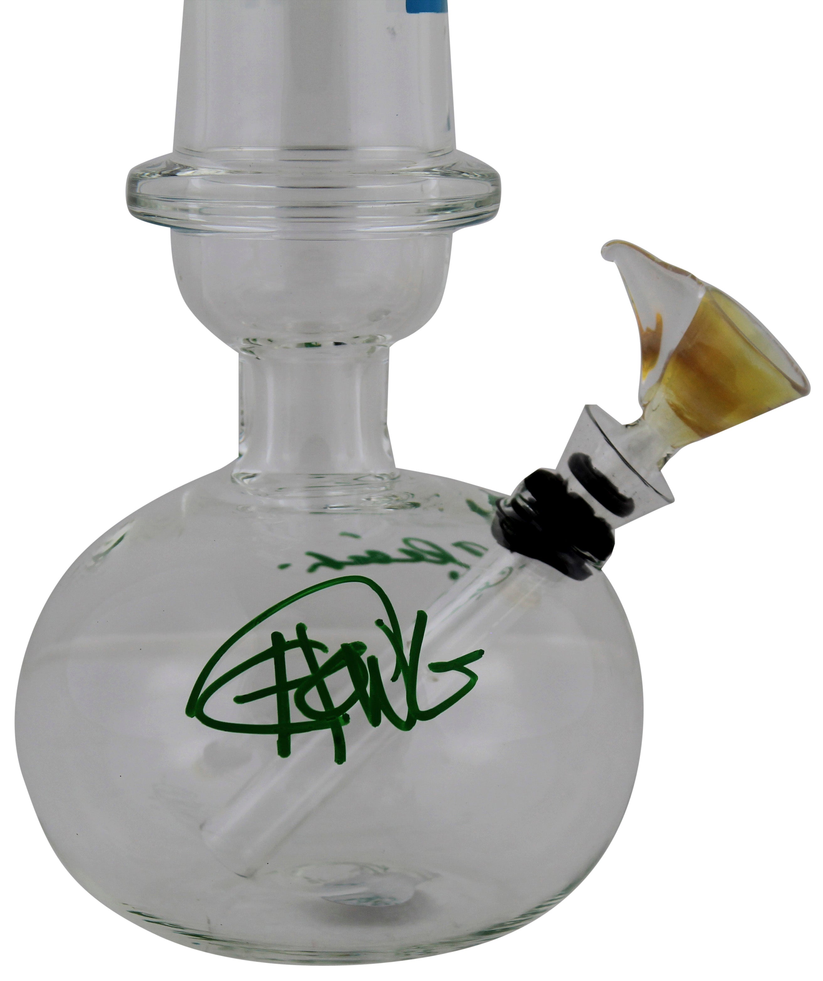 Cheech Marin & Tommy Chong Up in Smoke Signed Glass Water Pipe BAS Wit #WZ12207