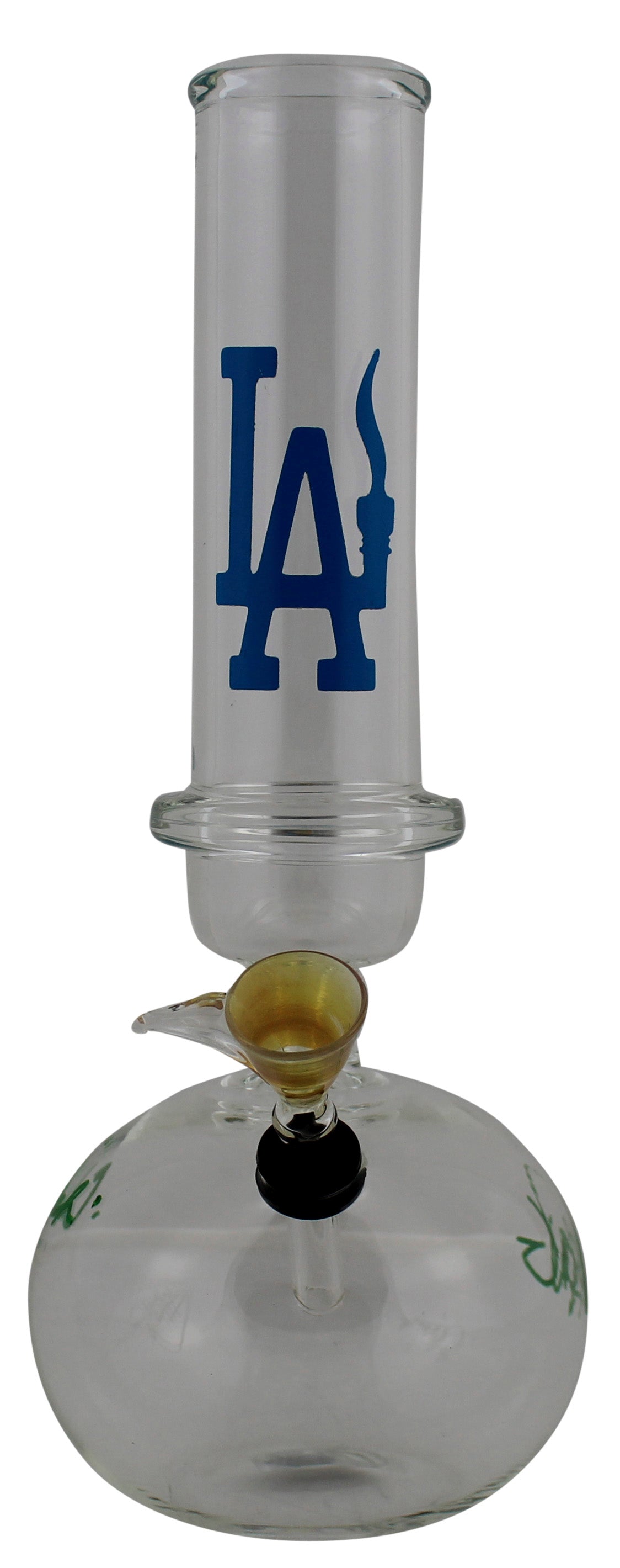 Cheech Marin & Tommy Chong Up in Smoke Signed Glass Water Pipe BAS Wit #WZ12211
