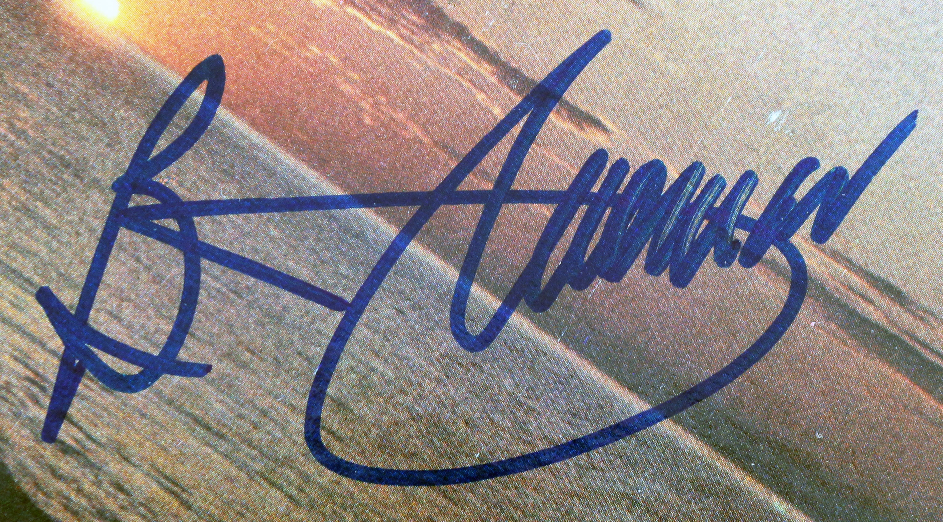 B.J. Thomas Authentic Signed Tomorrow Never Comes Album Cover BAS #BG90682