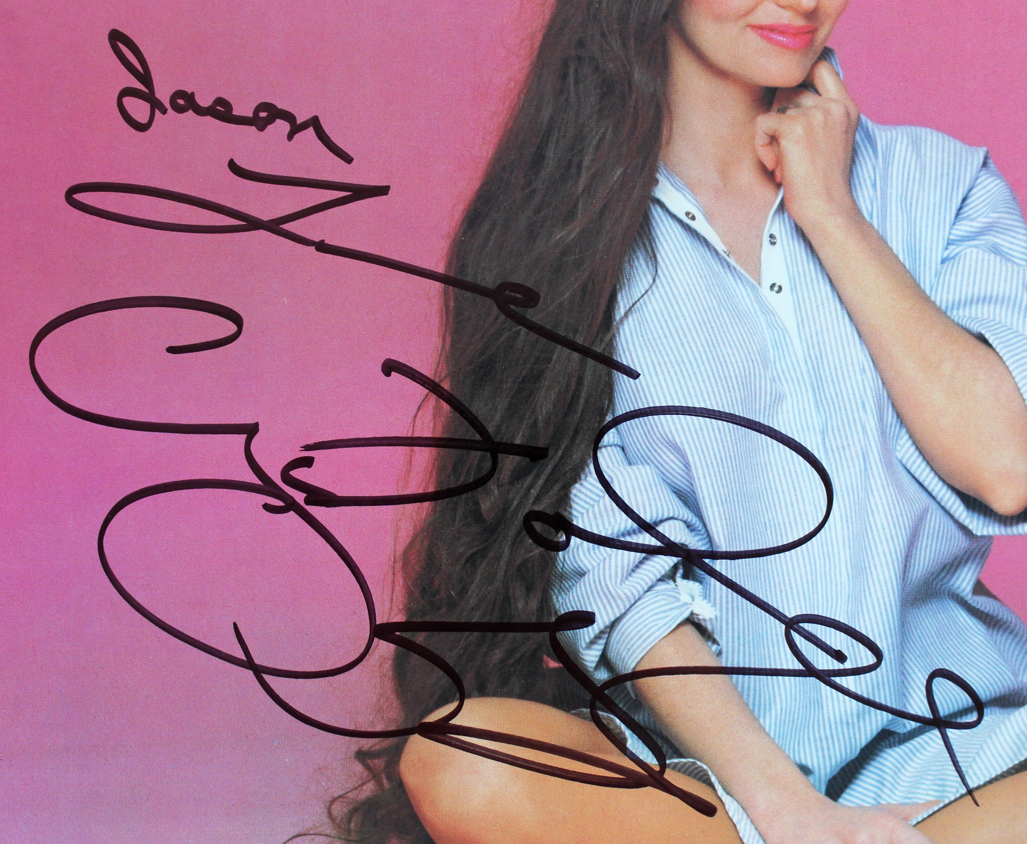 Crystal Gale "Jason, Love" Authentic Signed Album Sleeve BAS #BG90689