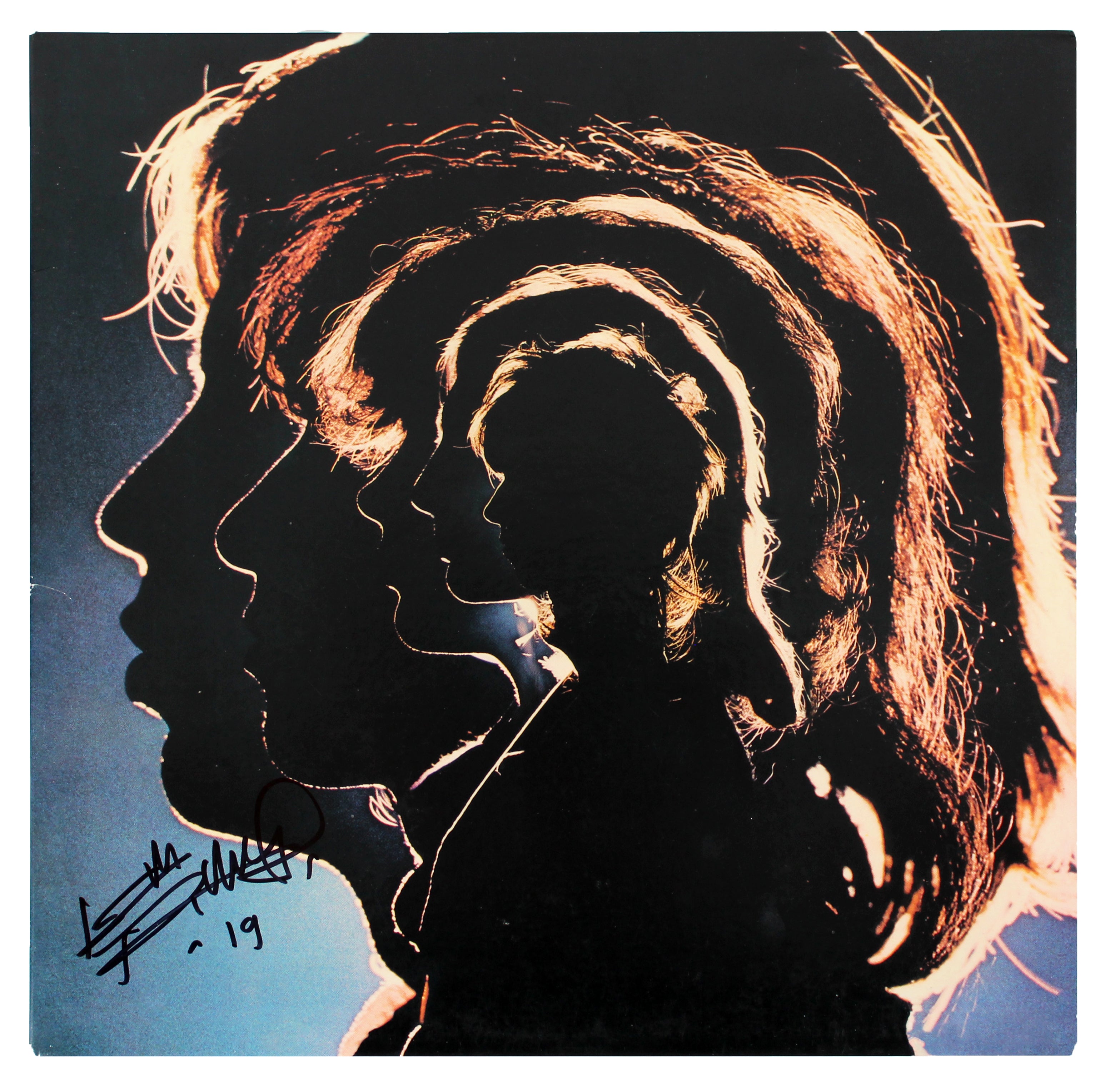 Keith Richards The Rolling Stones Signed Hot Rocks Album Cover JSA #YY11455