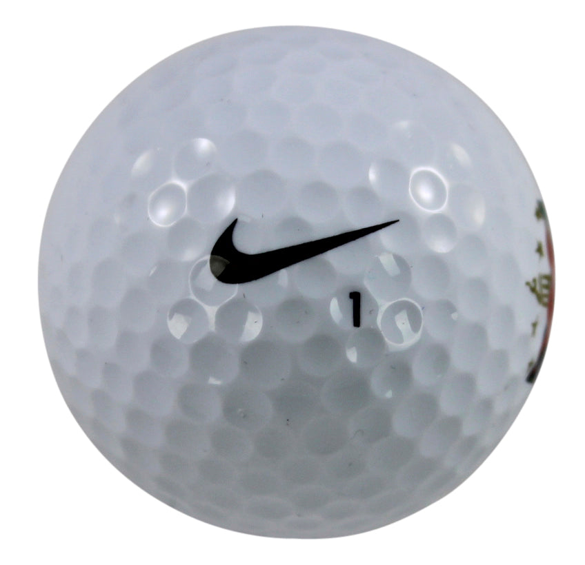 George H.W. Bush Signed Nike World Golf Hall Of Fame Logo Golf Ball JSA #Z34943