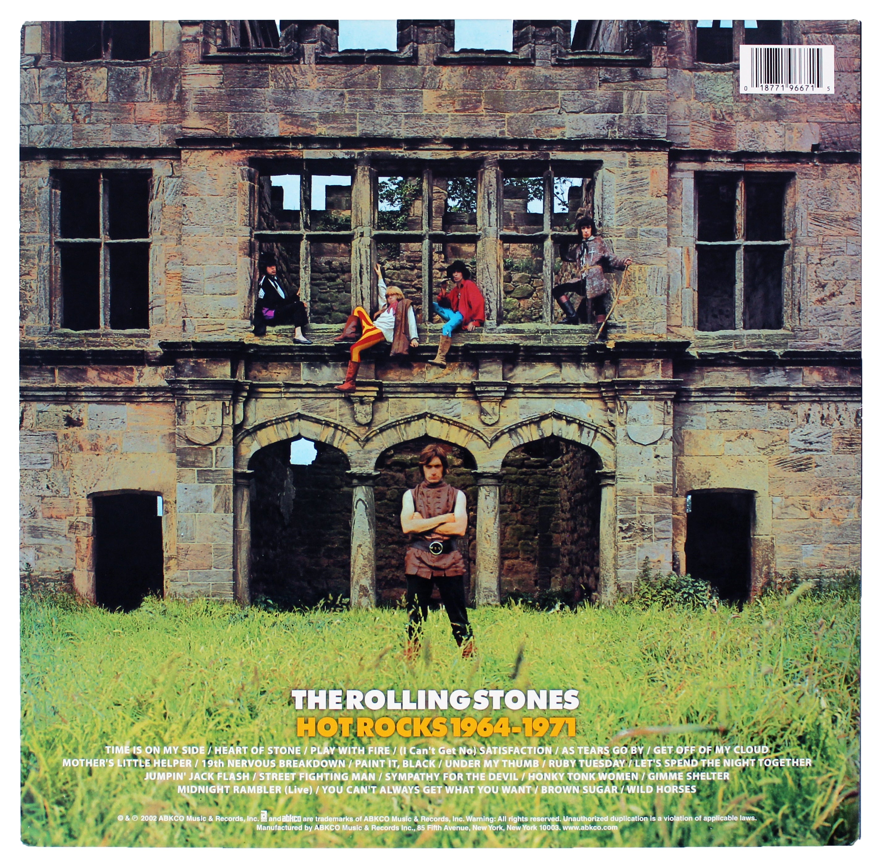 Keith Richards The Rolling Stones Signed Hot Rocks Album Cover JSA #YY11455