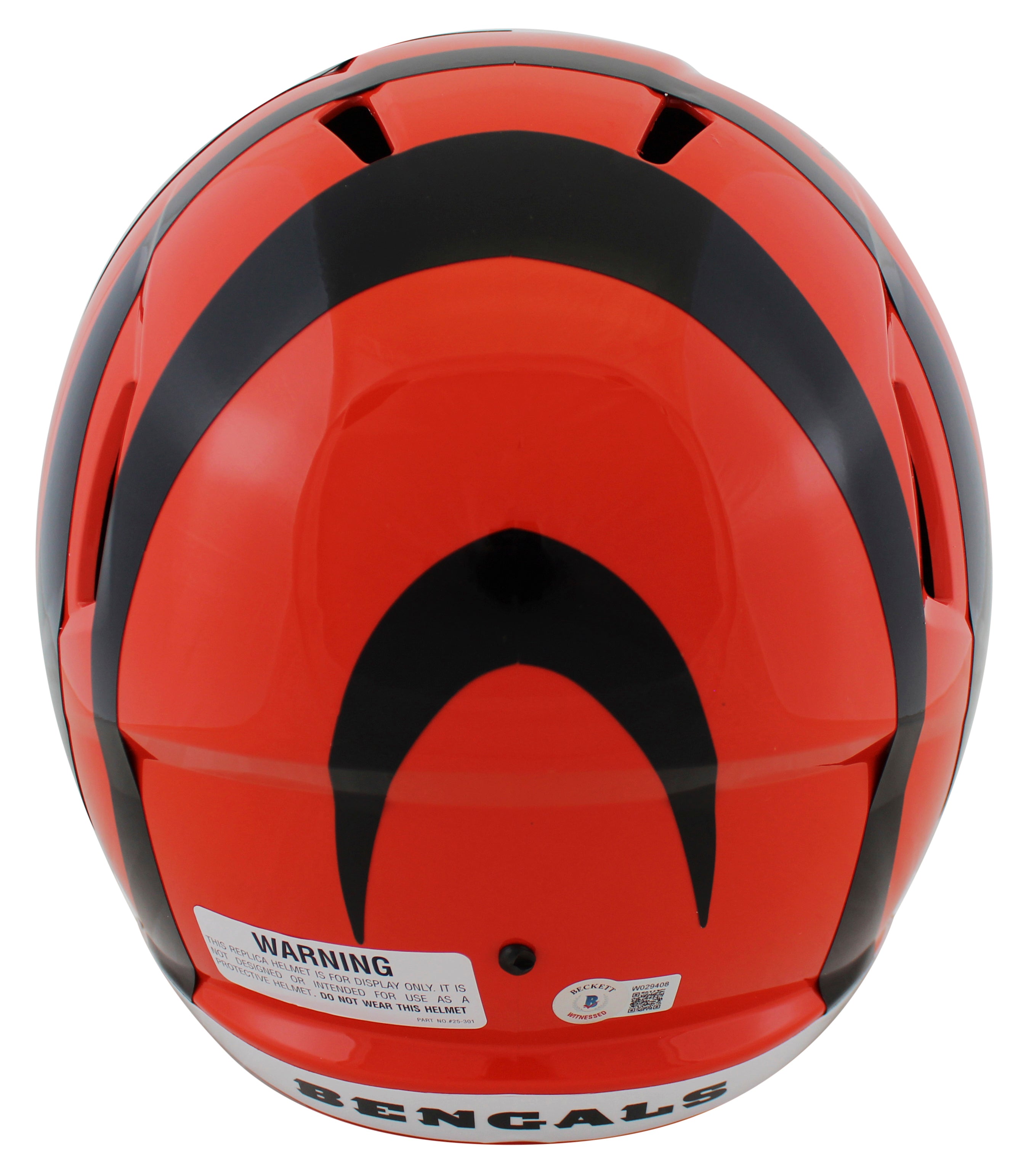 Bengals A.J. Green Authentic Signed Full Size Speed Rep Helmet BAS Witnessed