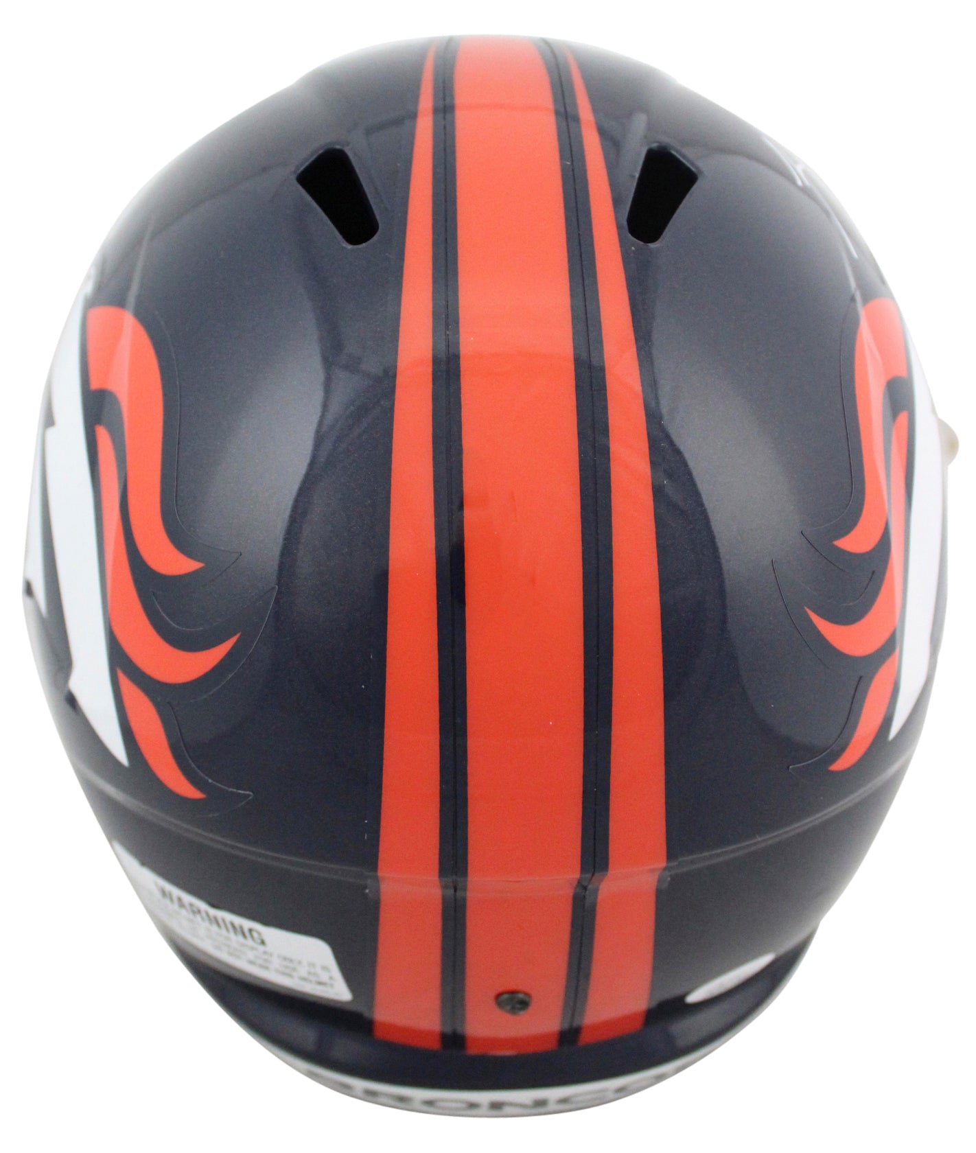 Broncos Phillip Lindsay Authentic Signed Full Size Speed Rep Helmet JSA Witness