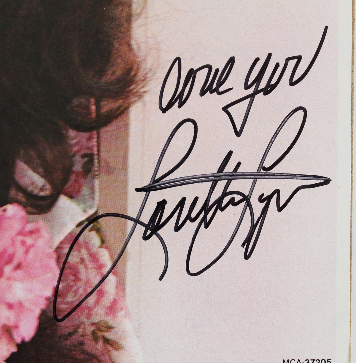 Loretta Lynn "Love You" Signed Greatest Hits Vol. II Album Cover BAS #BG90694